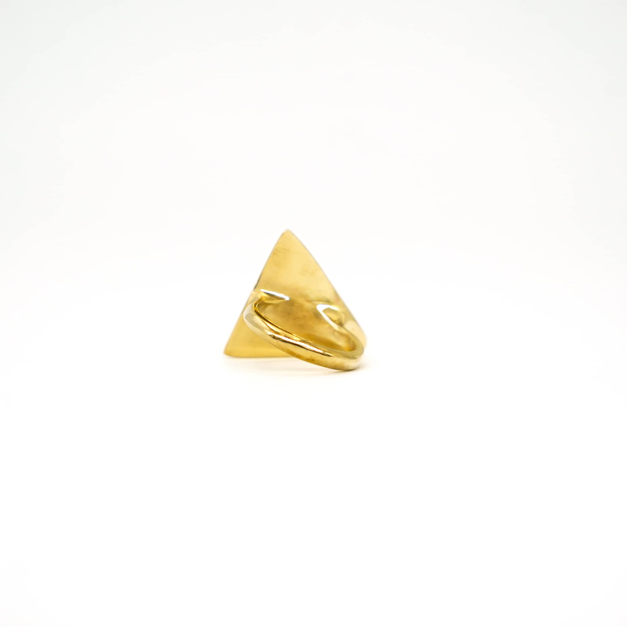 Hammered Triangle Ring | Pambo