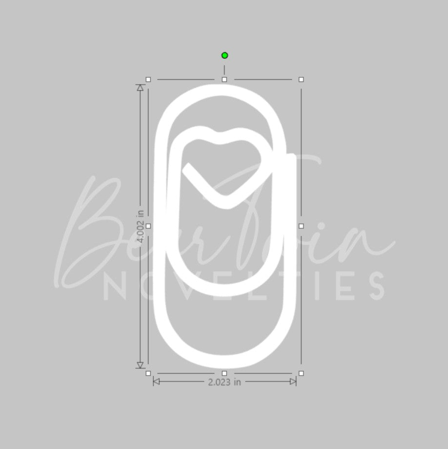 Paperclip Resistance Vinyl Decal