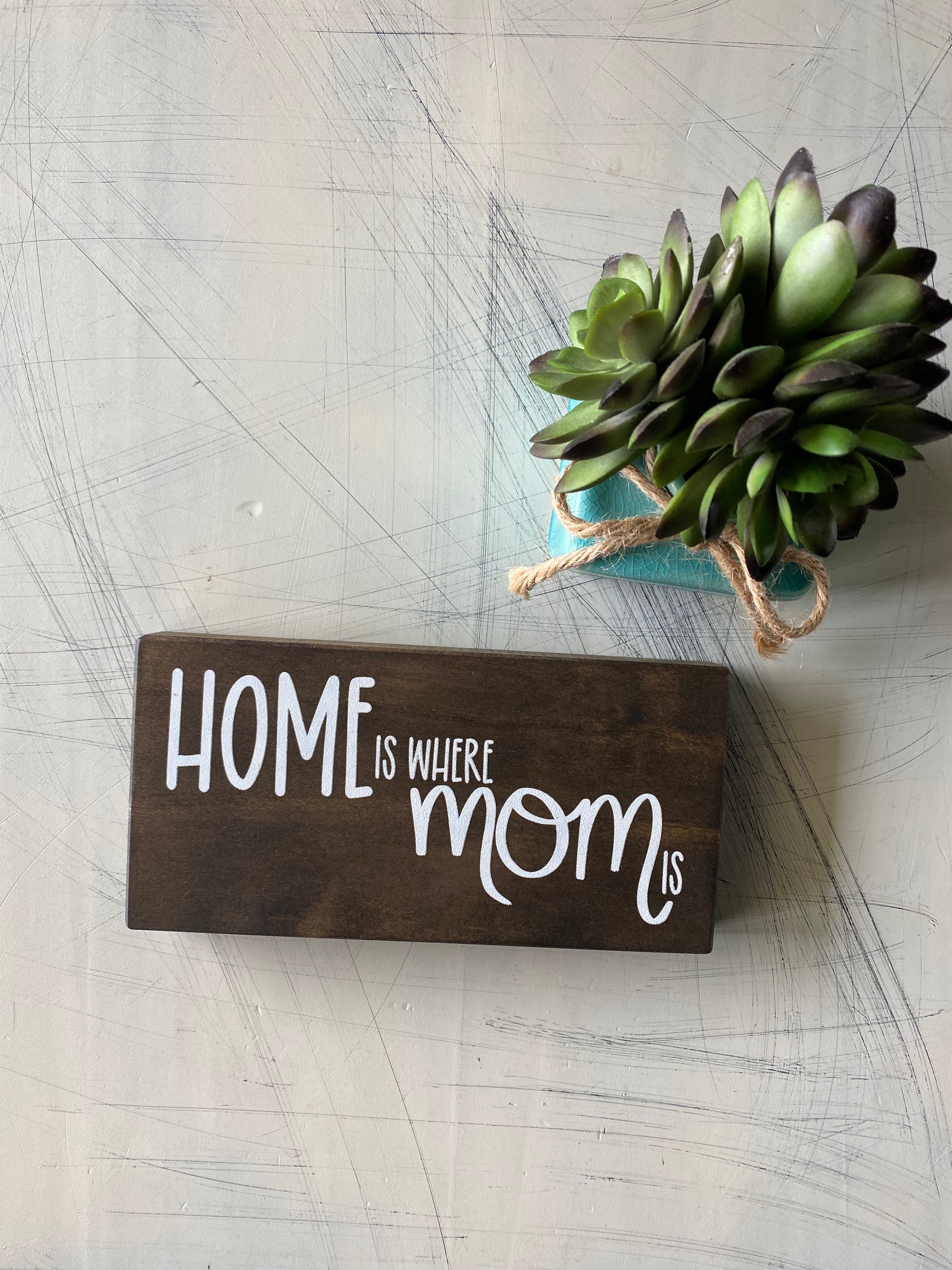 Home is where mom is