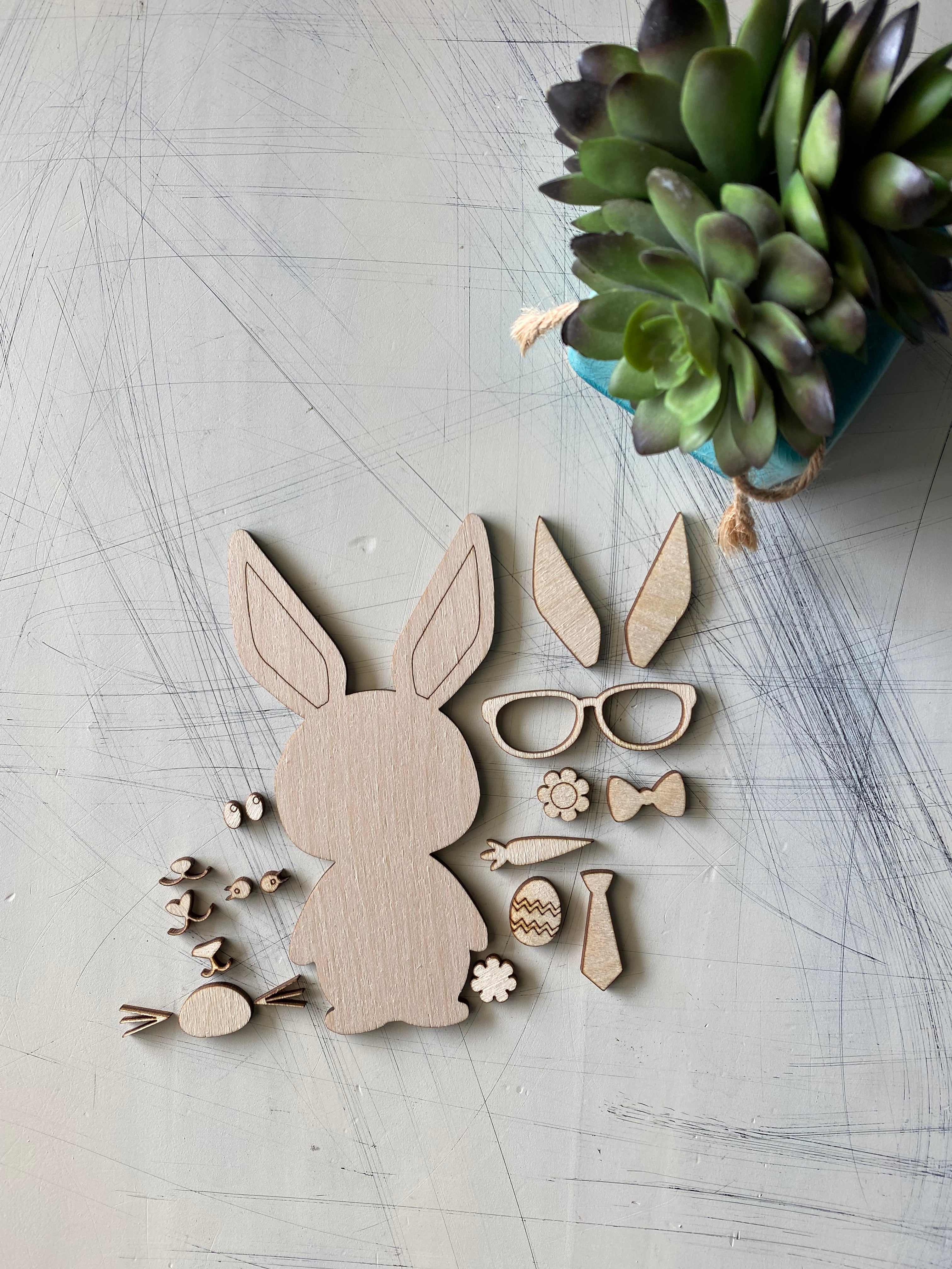 Build a Bunny Paint Kit
