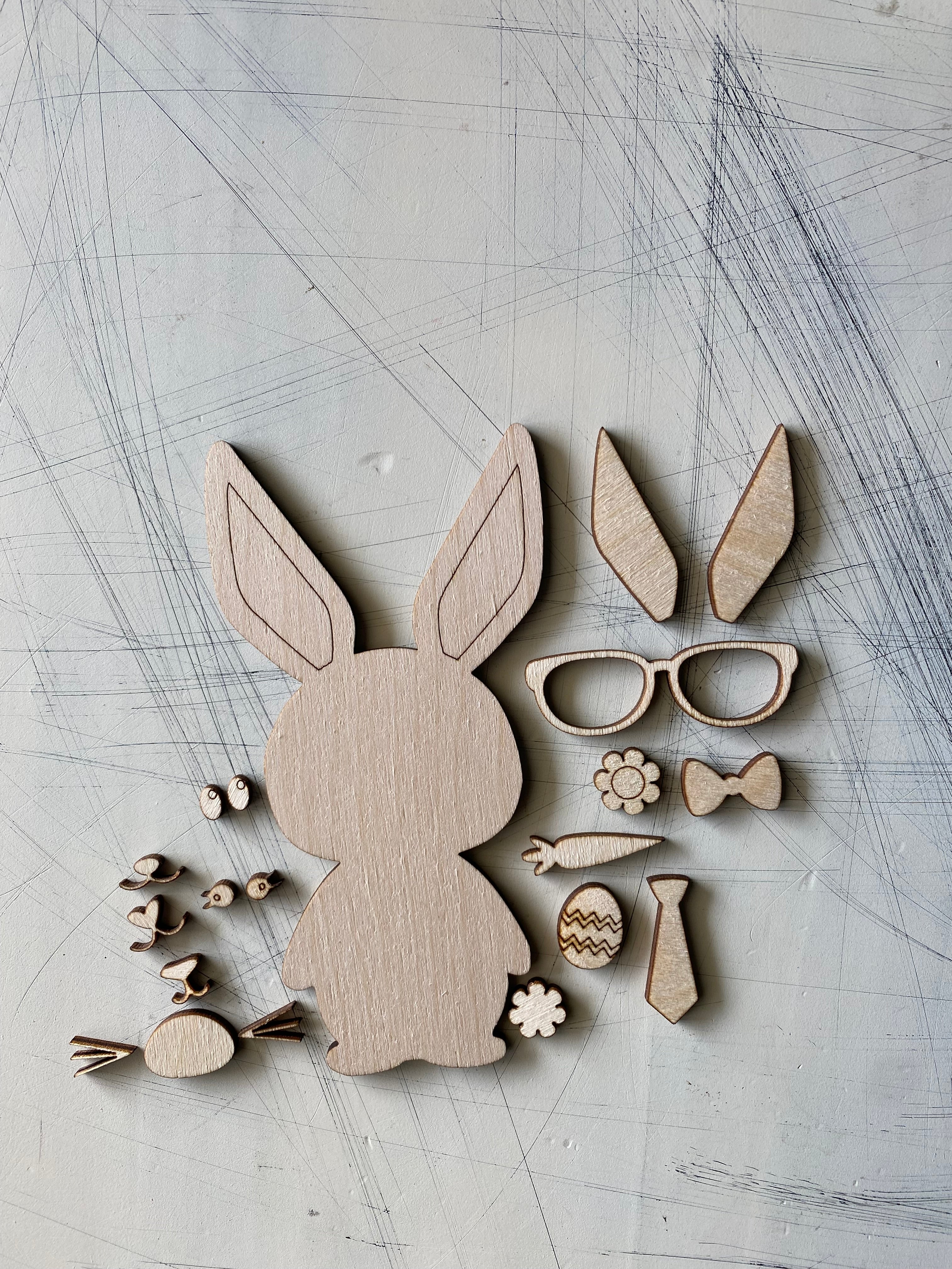 Build a Bunny Paint Kit