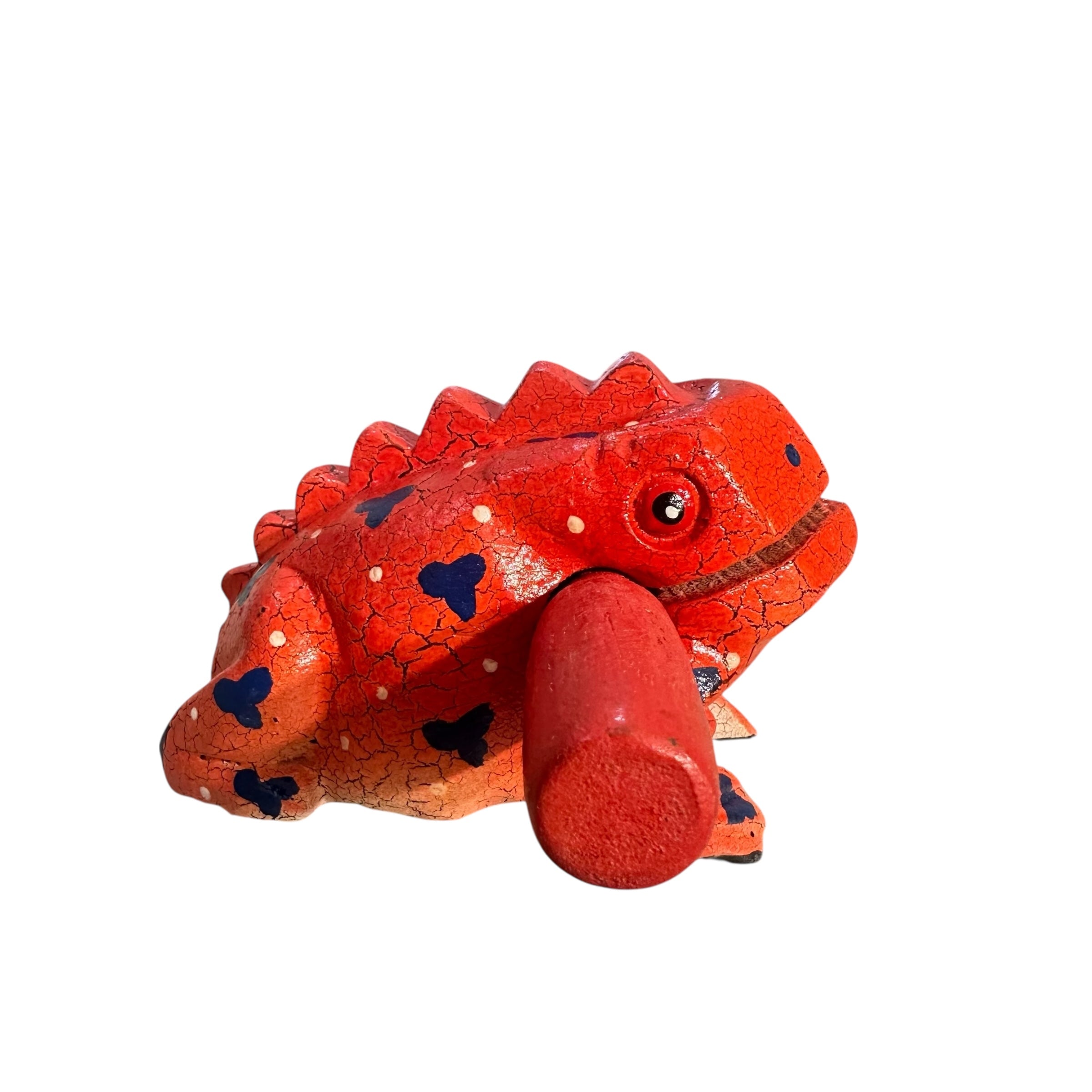 4" Large Berry Frog Musical Frog Percussion Instrument