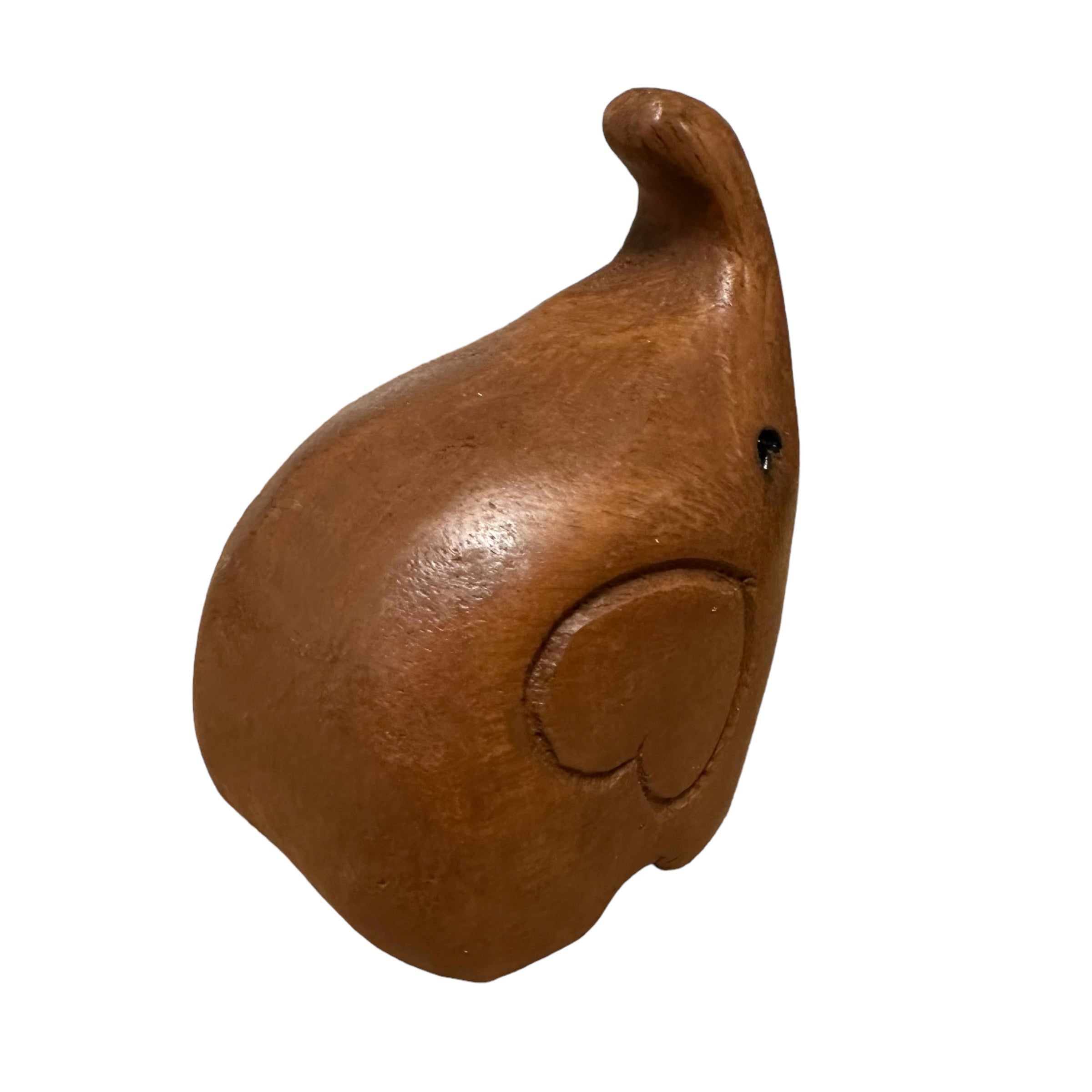 Small Dark Oak Love Elephant