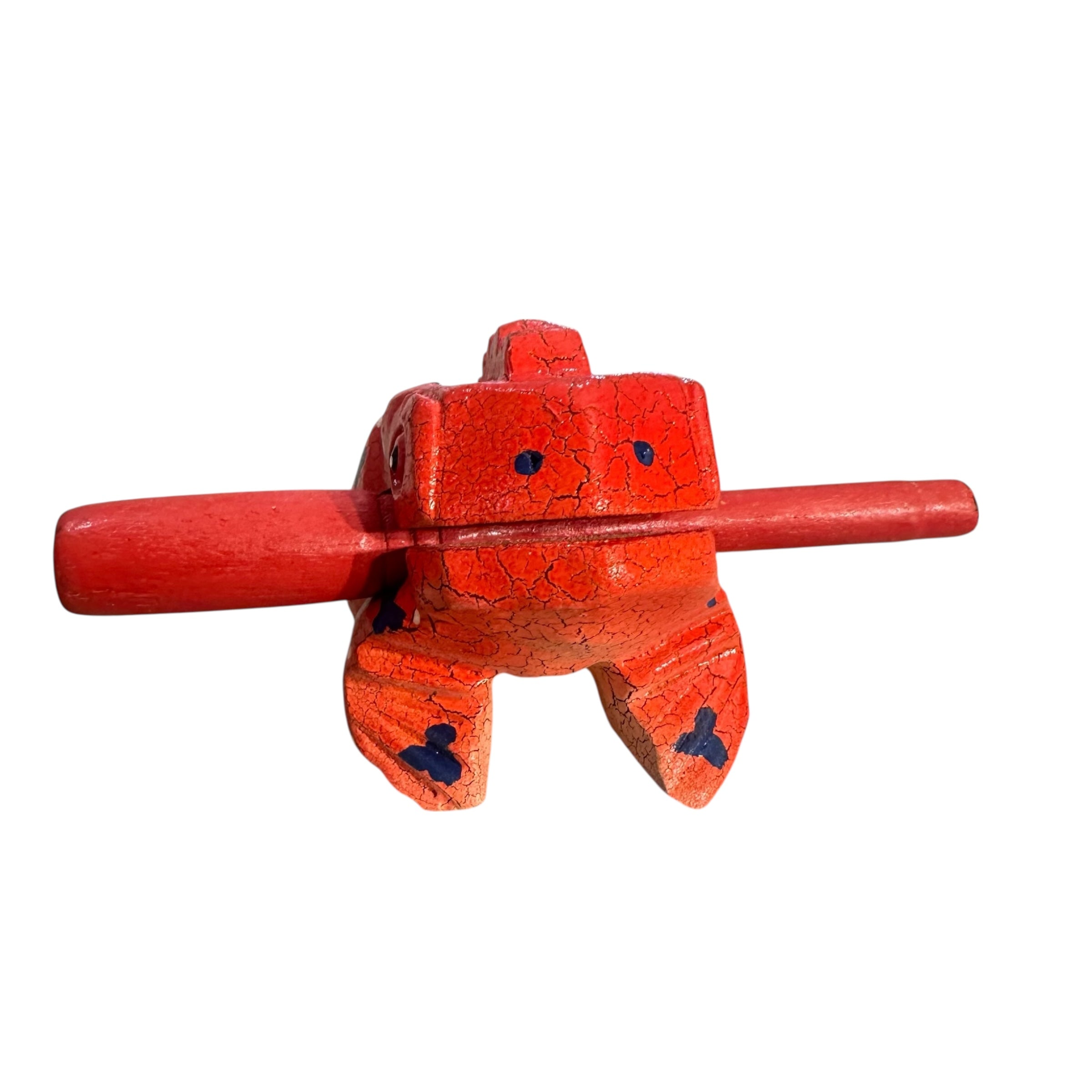 4" Large Berry Frog Musical Frog Percussion Instrument