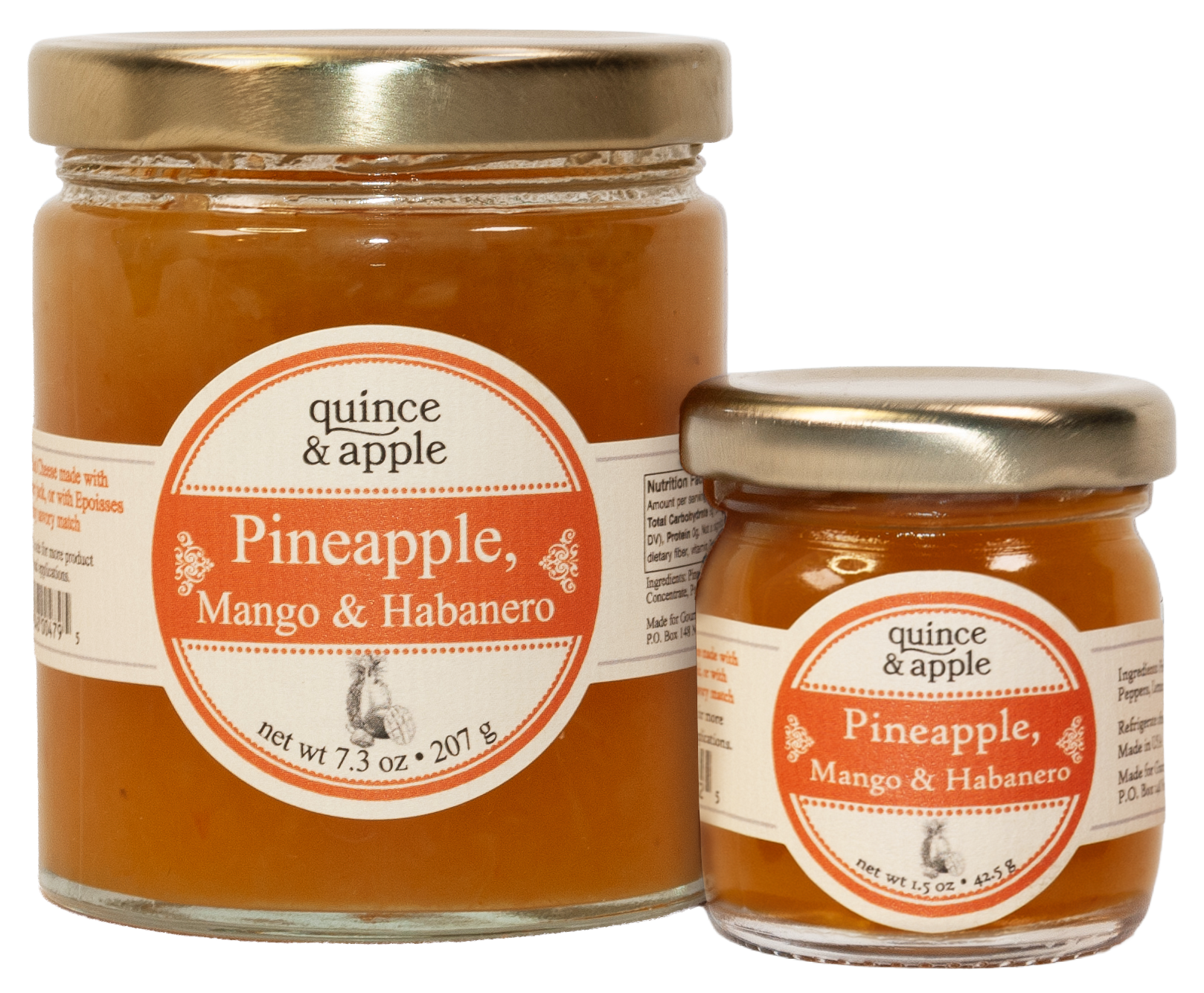 Pineapple, Mango Habanero Conserve