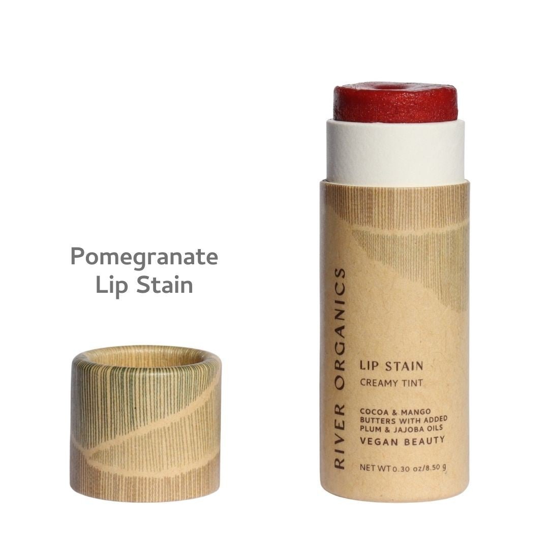 Vegan Lip Stain: Plastic-Free, Organic & Long-Lasting | All Colors
