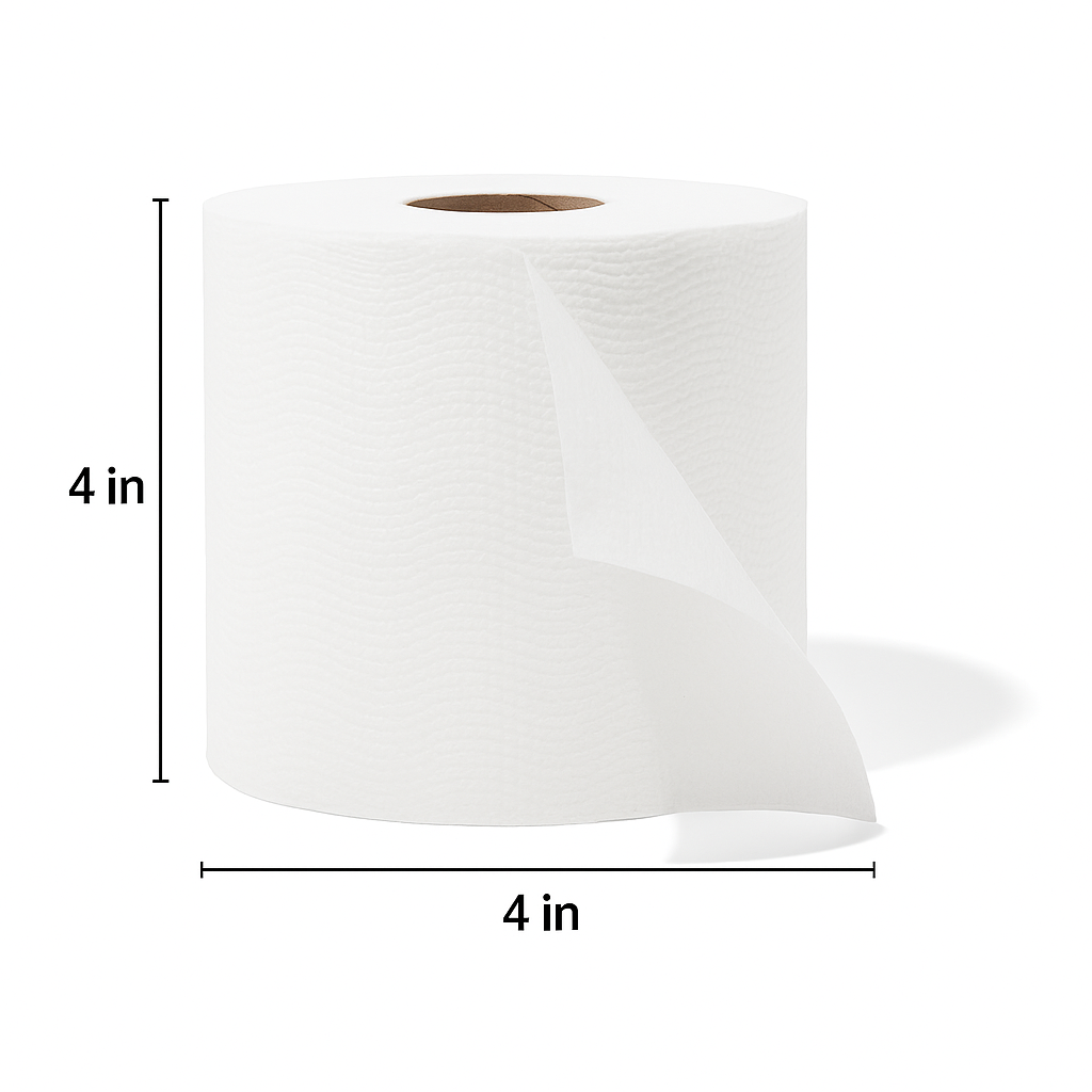 Healthy Bamboo Toilet Paper, 48 Rolls – 2-Ply, 1,000 Sheets, Bulk for Business, Commercial & Schools
