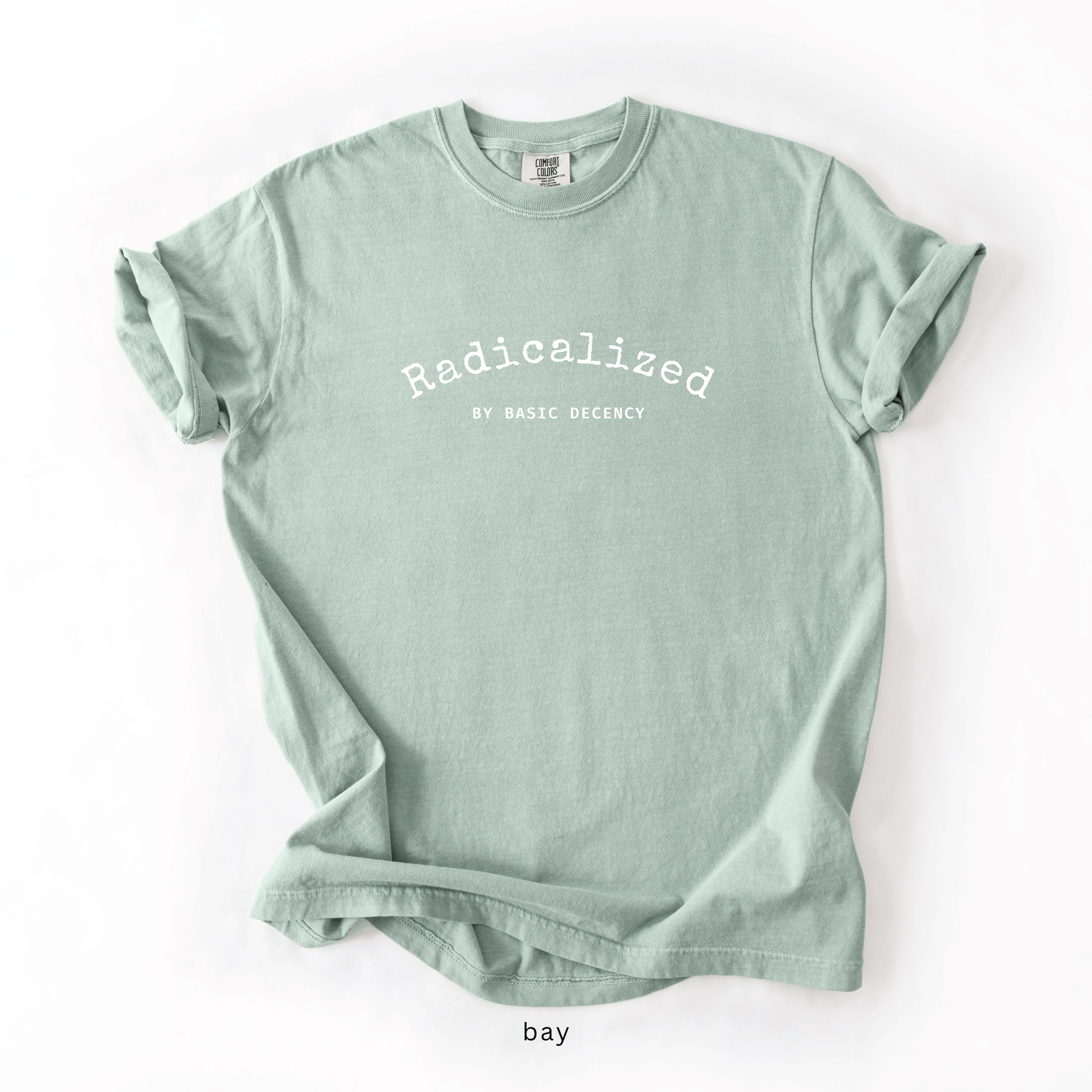 Radicalized by Basic Decency Shirt