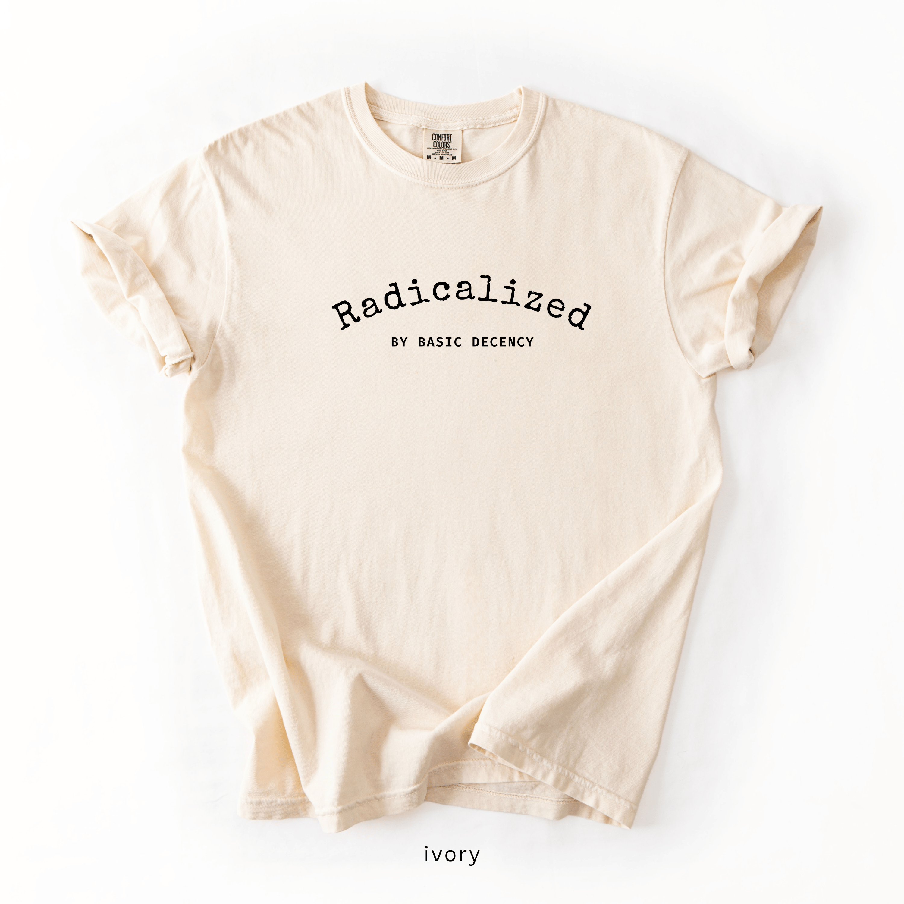 Radicalized by Basic Decency Shirt