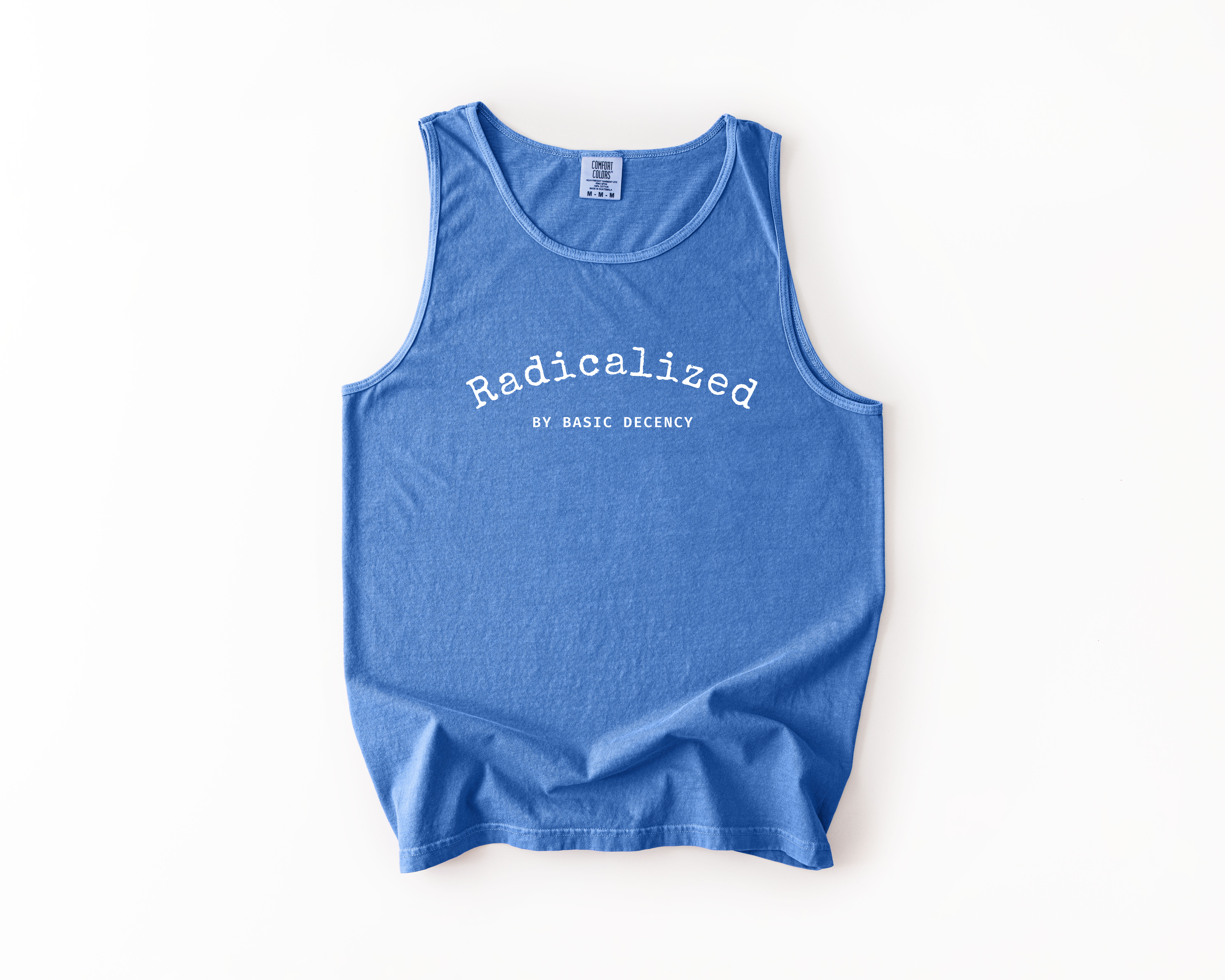 Radicalized by Basic Decency Tank Top