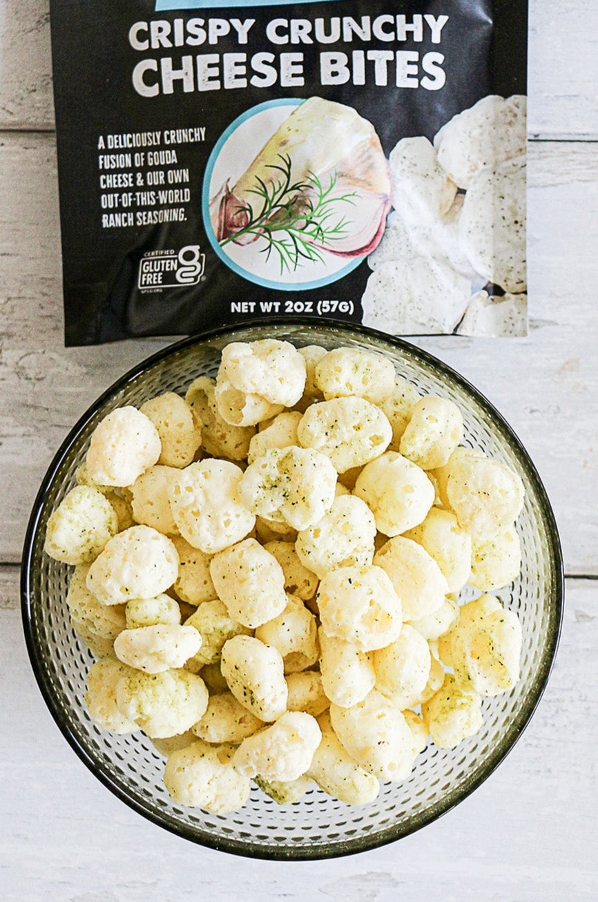 3-pack or 12-pack Monterey Jack & Ranch Crispy Cheese Bites (2oz)