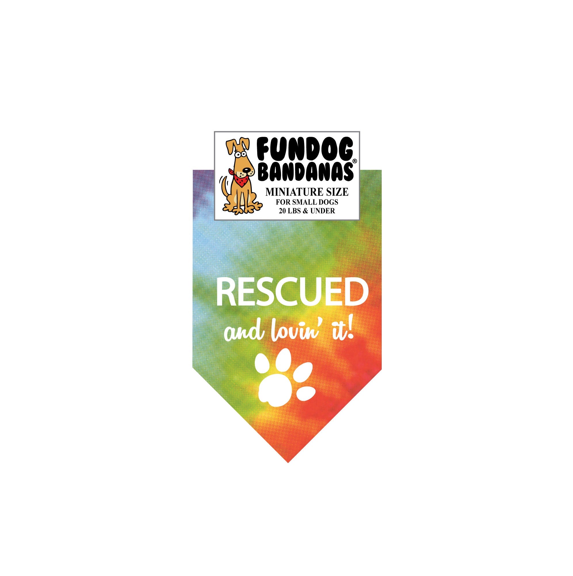 RESCUED and lovin' it! Bandana