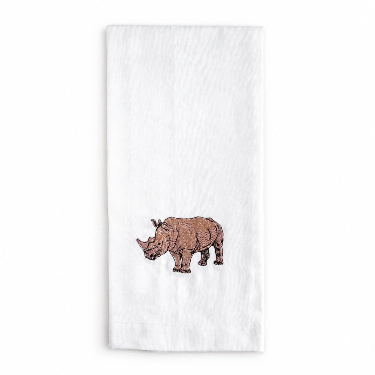 African Wildlife Cotton Tea Towels - Handmade Kitchen Gift