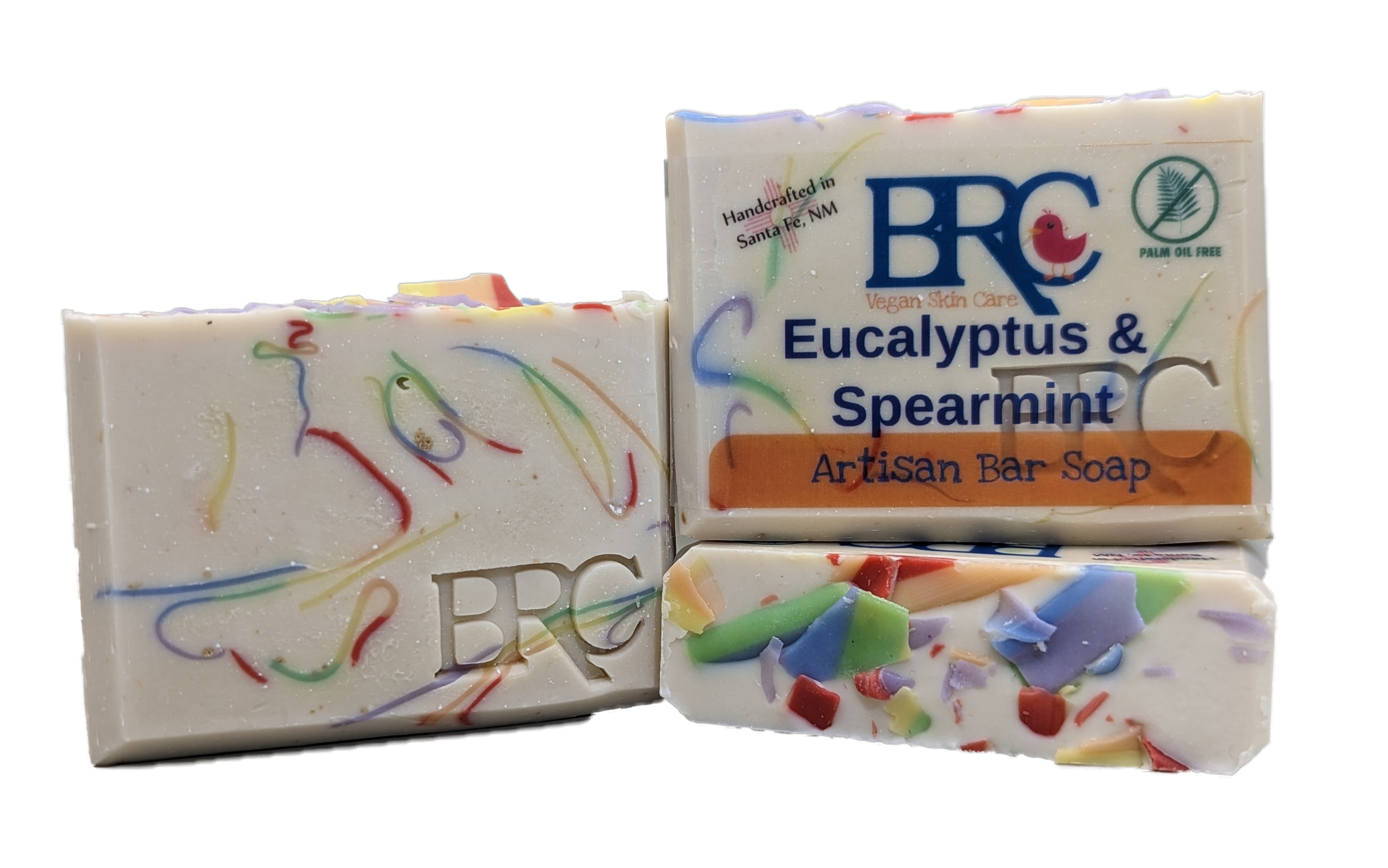 Confetti! Spearmint & Eucalyptus Natural Artisan Bar Soap