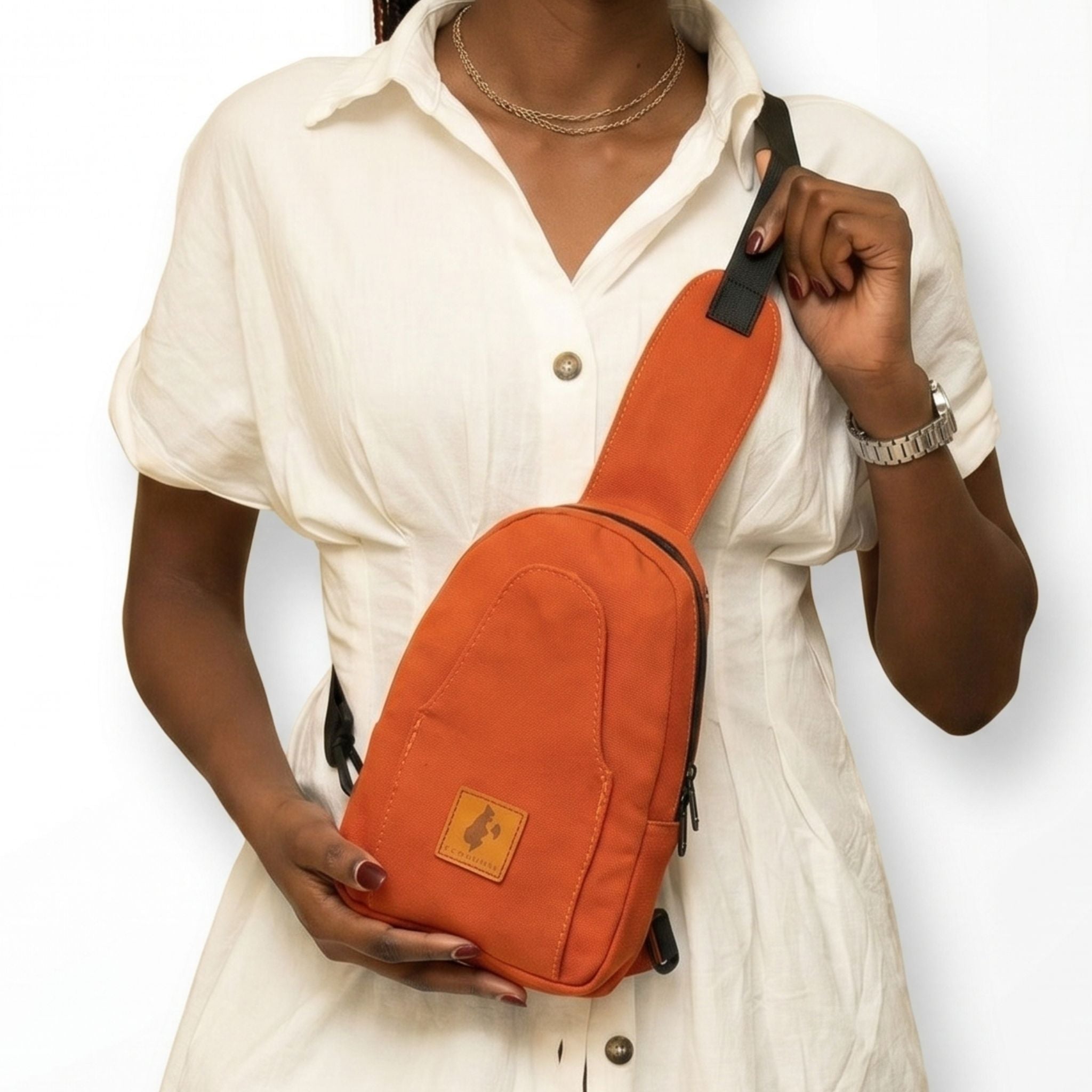 Small Canvas Crossbody Sling Bag | Buru