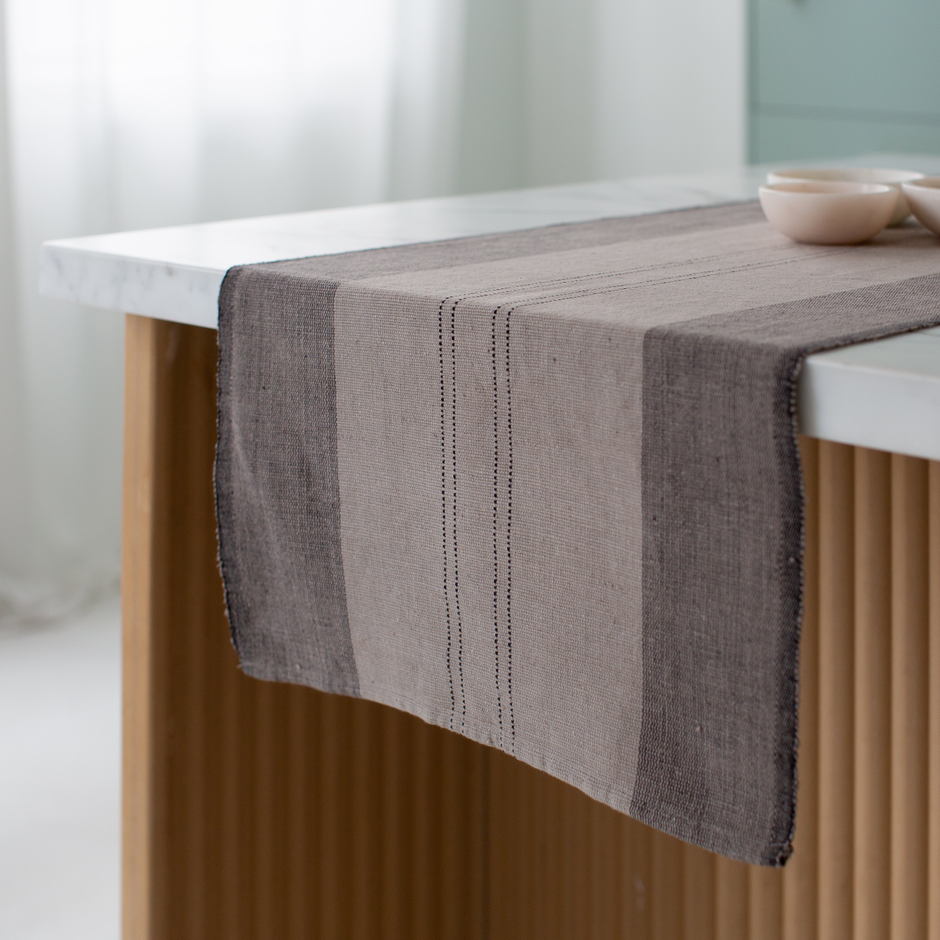 Sodo Handwoven Ethiopian Cotton Table Runner
