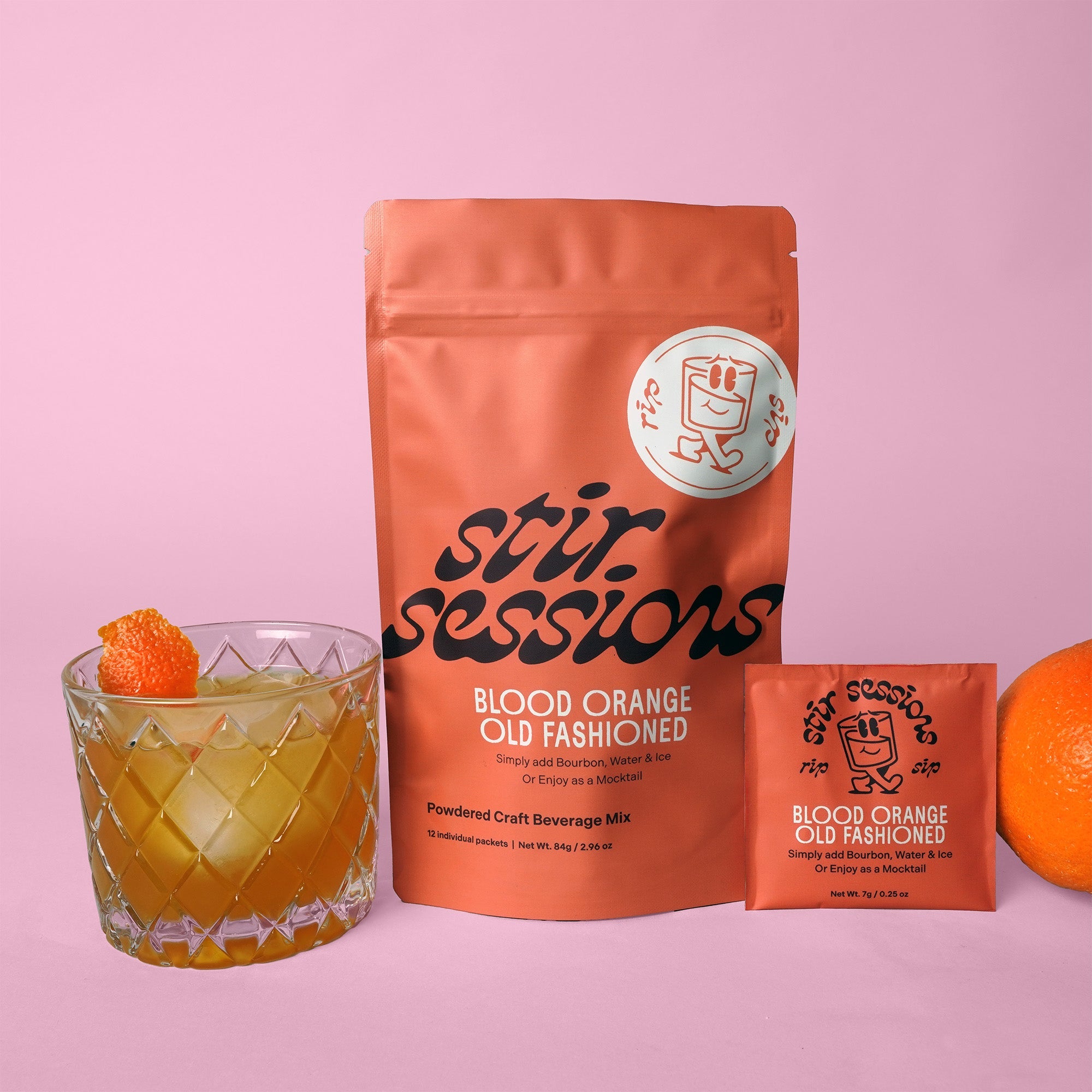 Blood Orange Old Fashioned - 12 pack