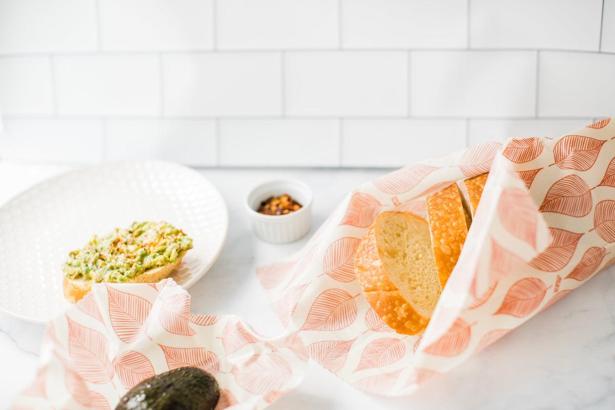 Scarlet Leaves Beeswax Wrap Collection