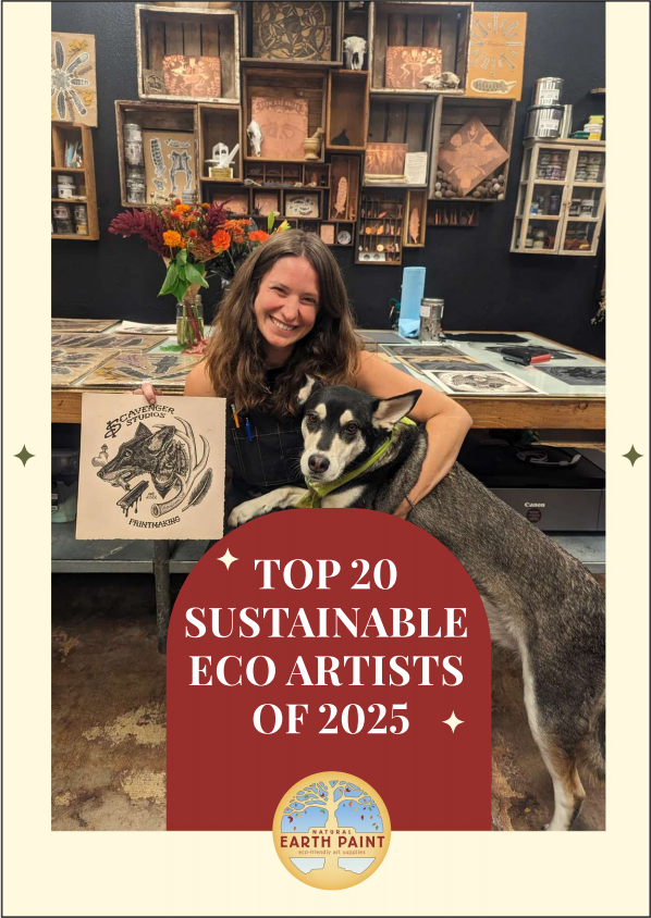 Top 20 Sustainable Eco Artists of 2025 E-book (Printable PDF)