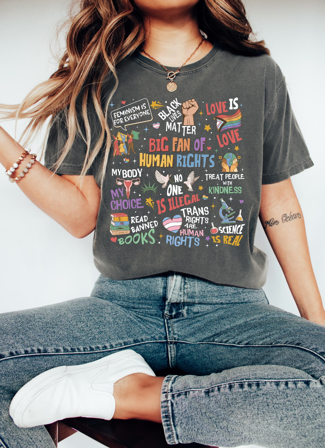 Big Fan of Human Rights Shirt