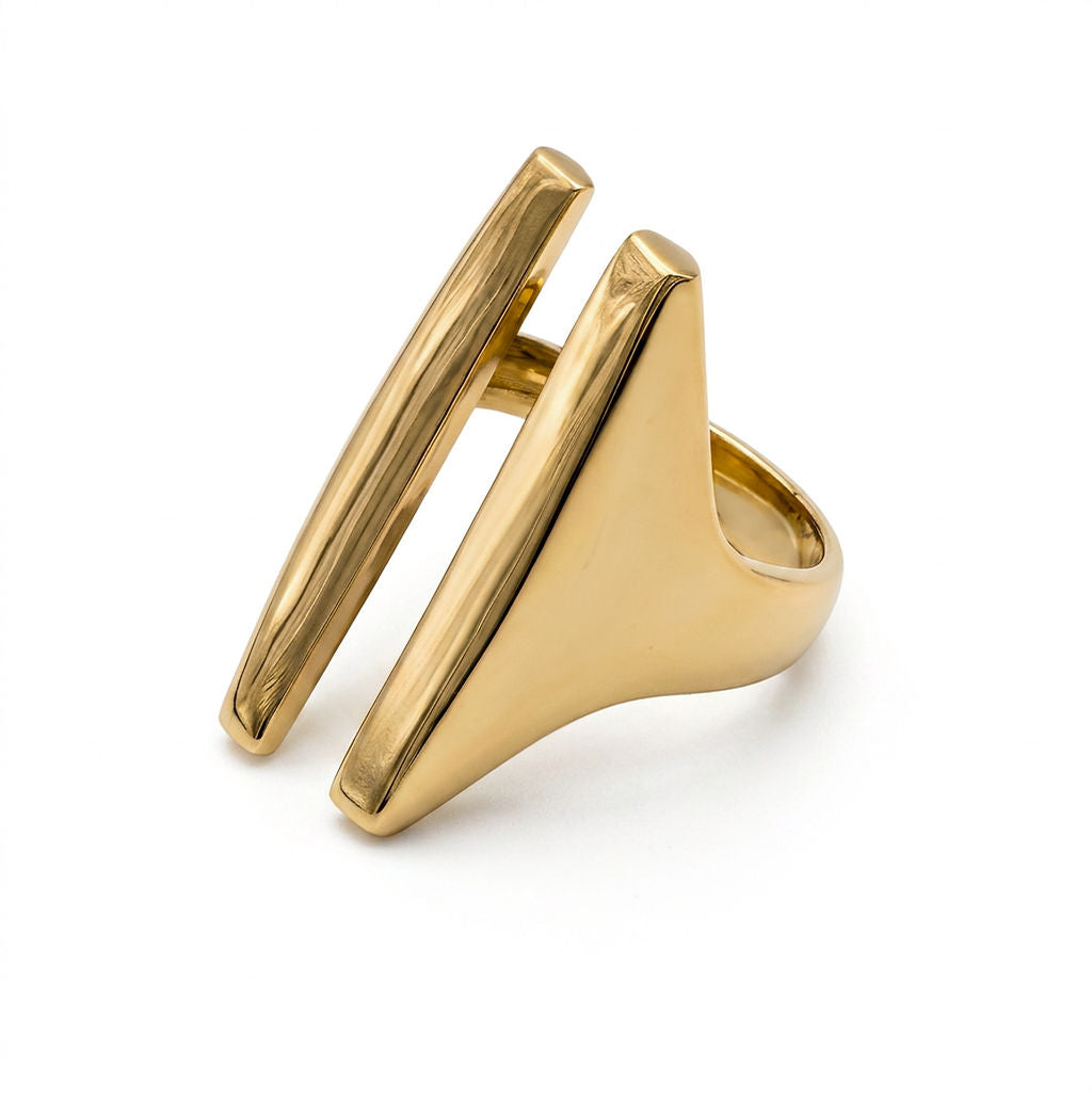 Double Bar Adjustable Ring | Sema