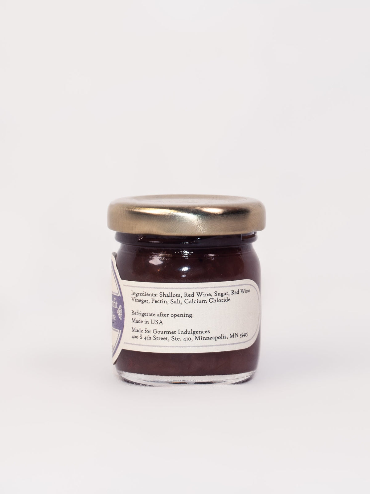 Shallot Confit with Red Wine Conserve