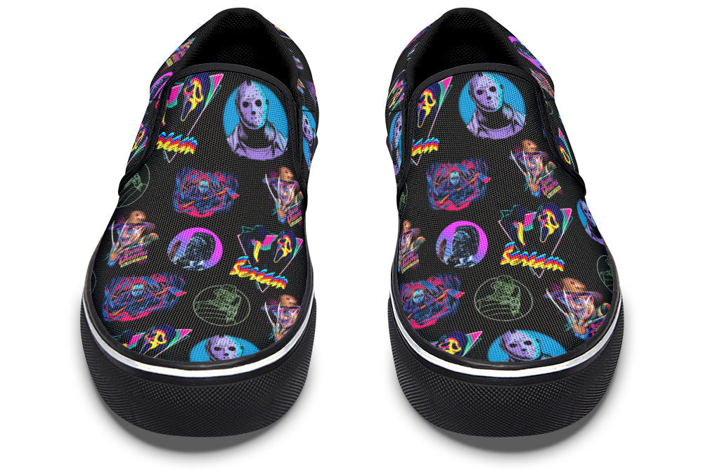 Slip On Shoes - 80's Horror