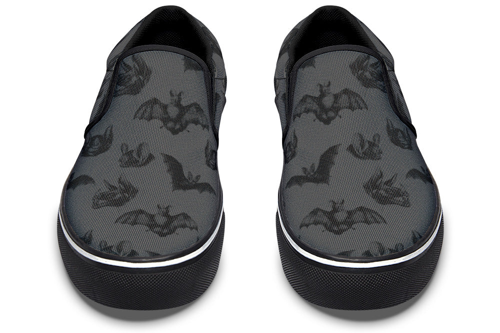 Slip On Shoes - Bats