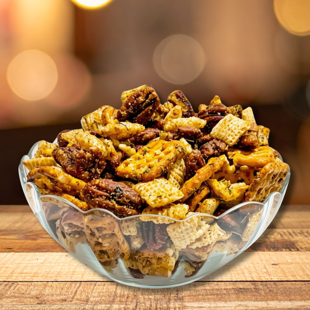 Sweet & Spicy Nutty Snack Mix