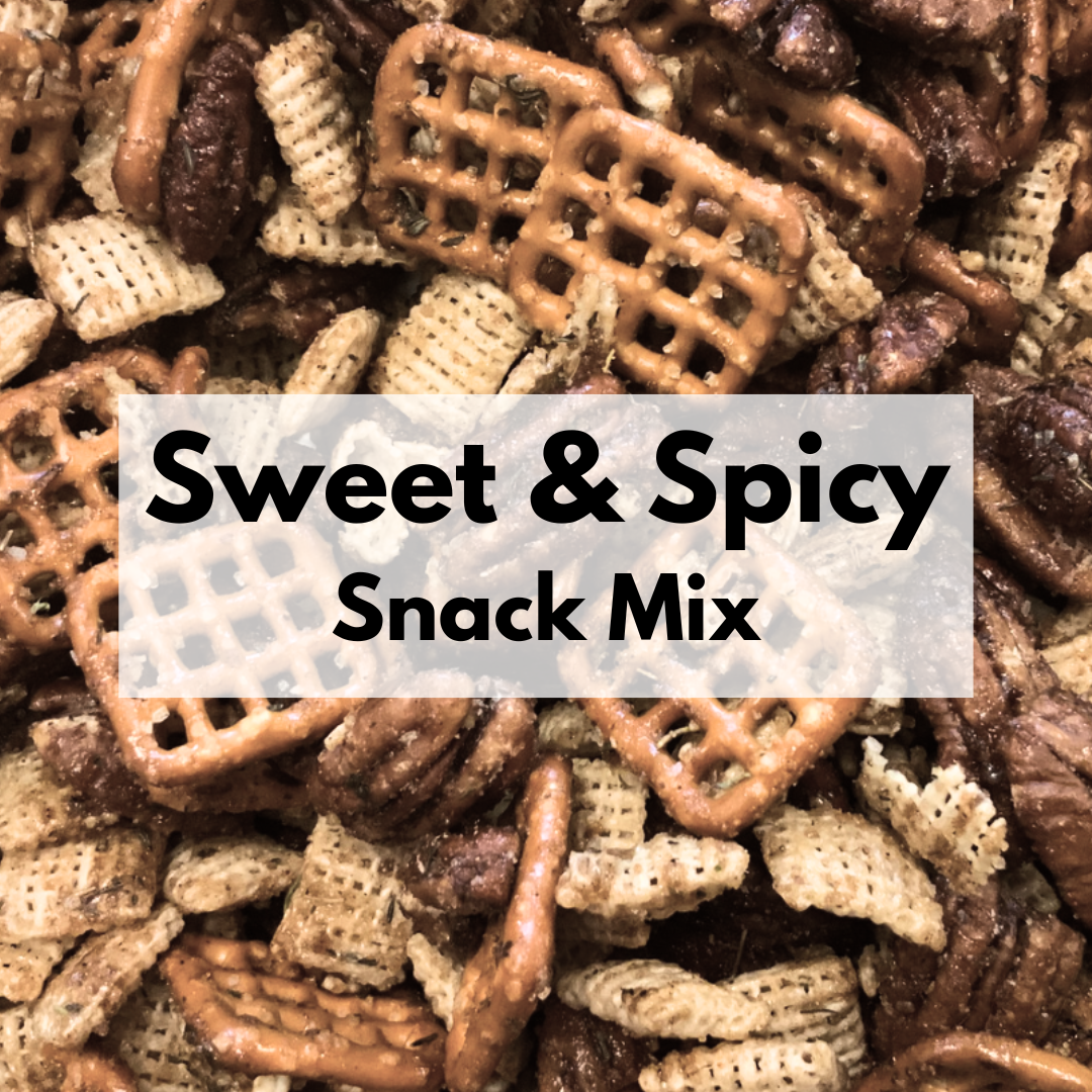 Sweet & Spicy Nutty Snack Mix