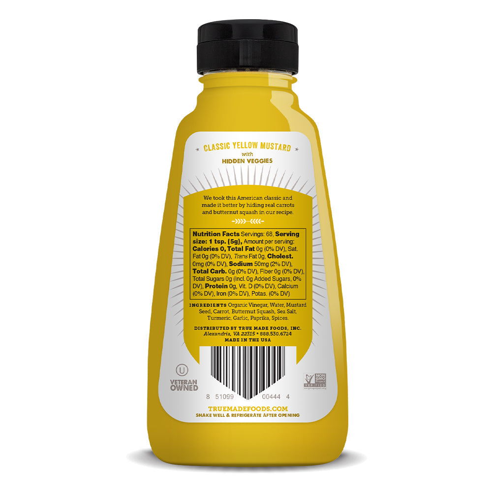 Ballpark-style, All-Natural Yellow Mustard, 12oz Bottles (Multi-Packs)