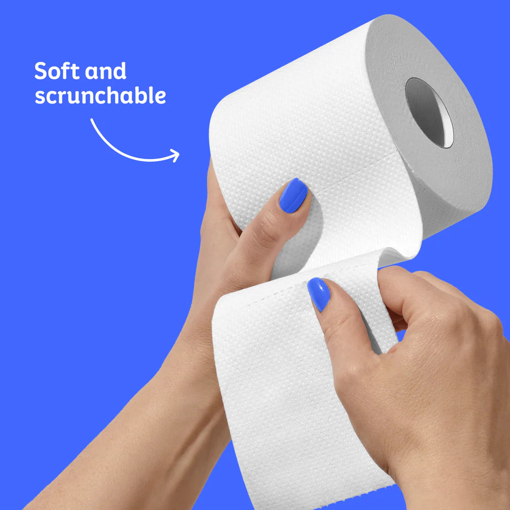 100% Recycled Toilet Paper (4 rolls per box)