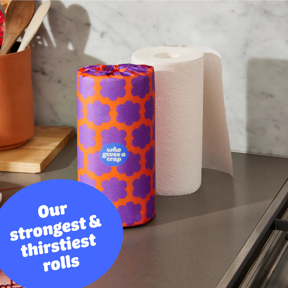 100% Recycled Paper Towel (12 rolls per box)