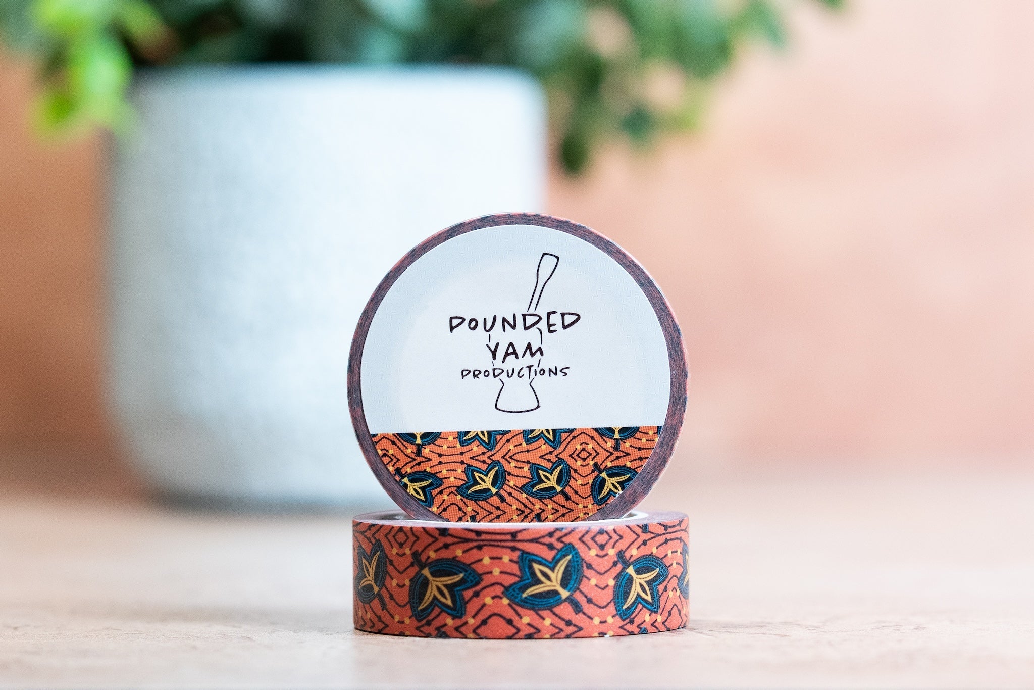 African Print Washi Tape - Fans (Ankara)