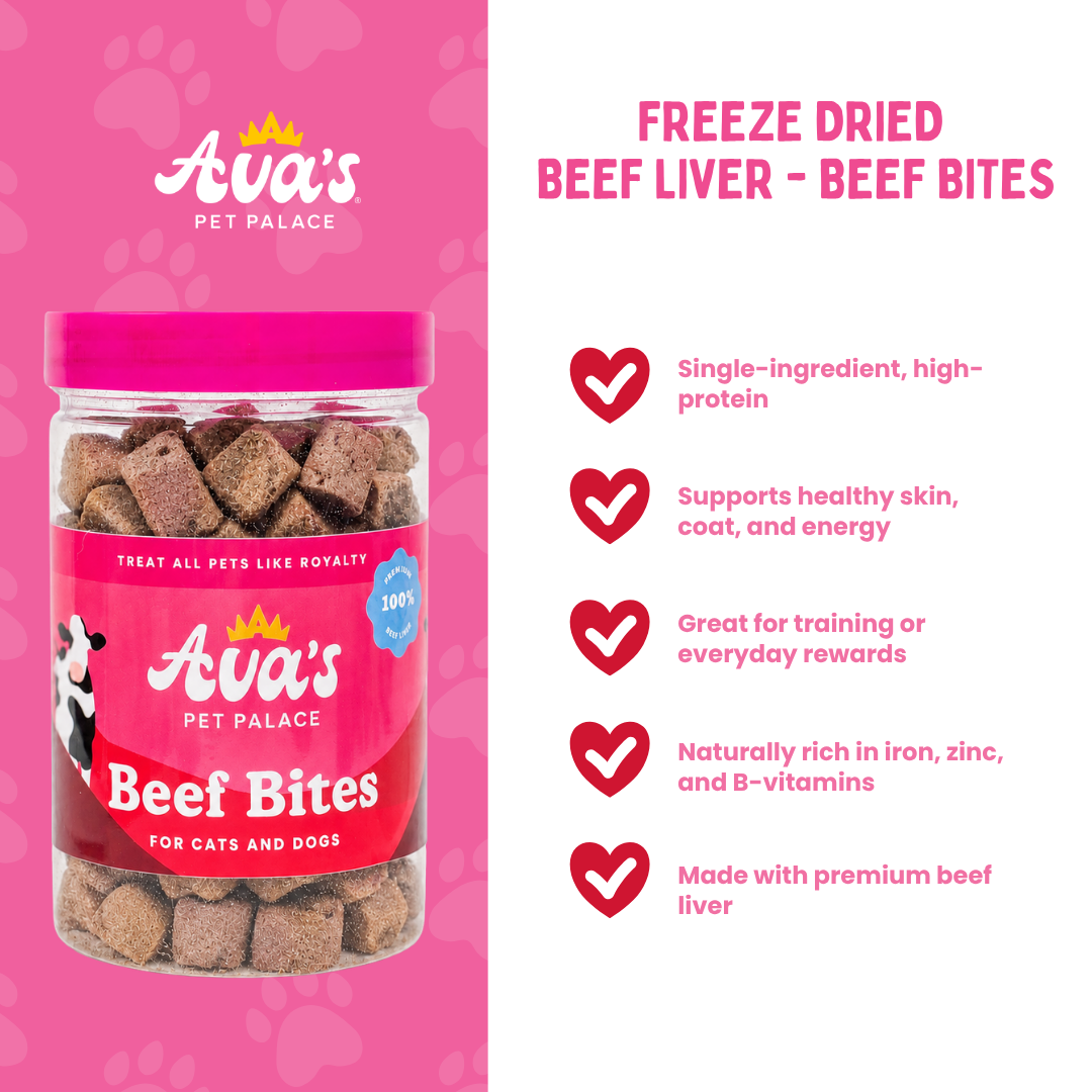 Freeze Dried Beef Liver - Beef Bites