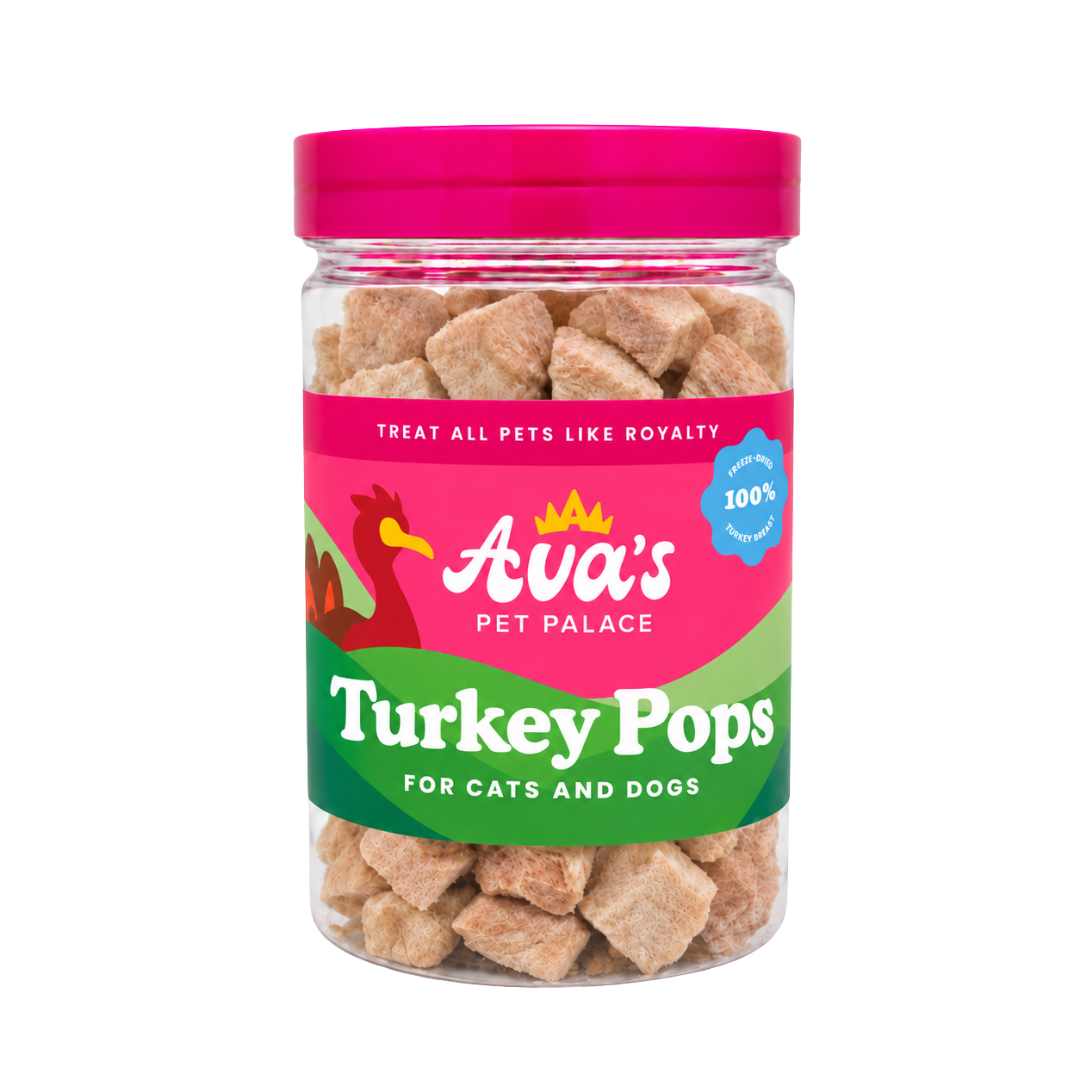 Freeze Dried Turkey Breast - Turkey Pops