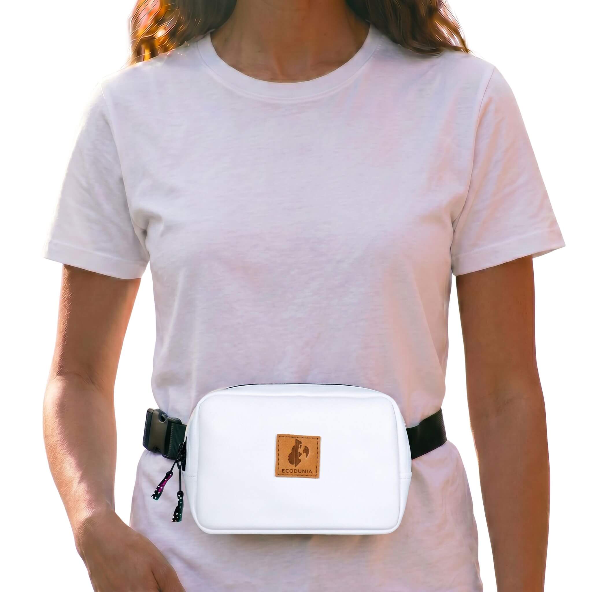 Vegan Leather Belt Bag, Crossbody Fanny Pack