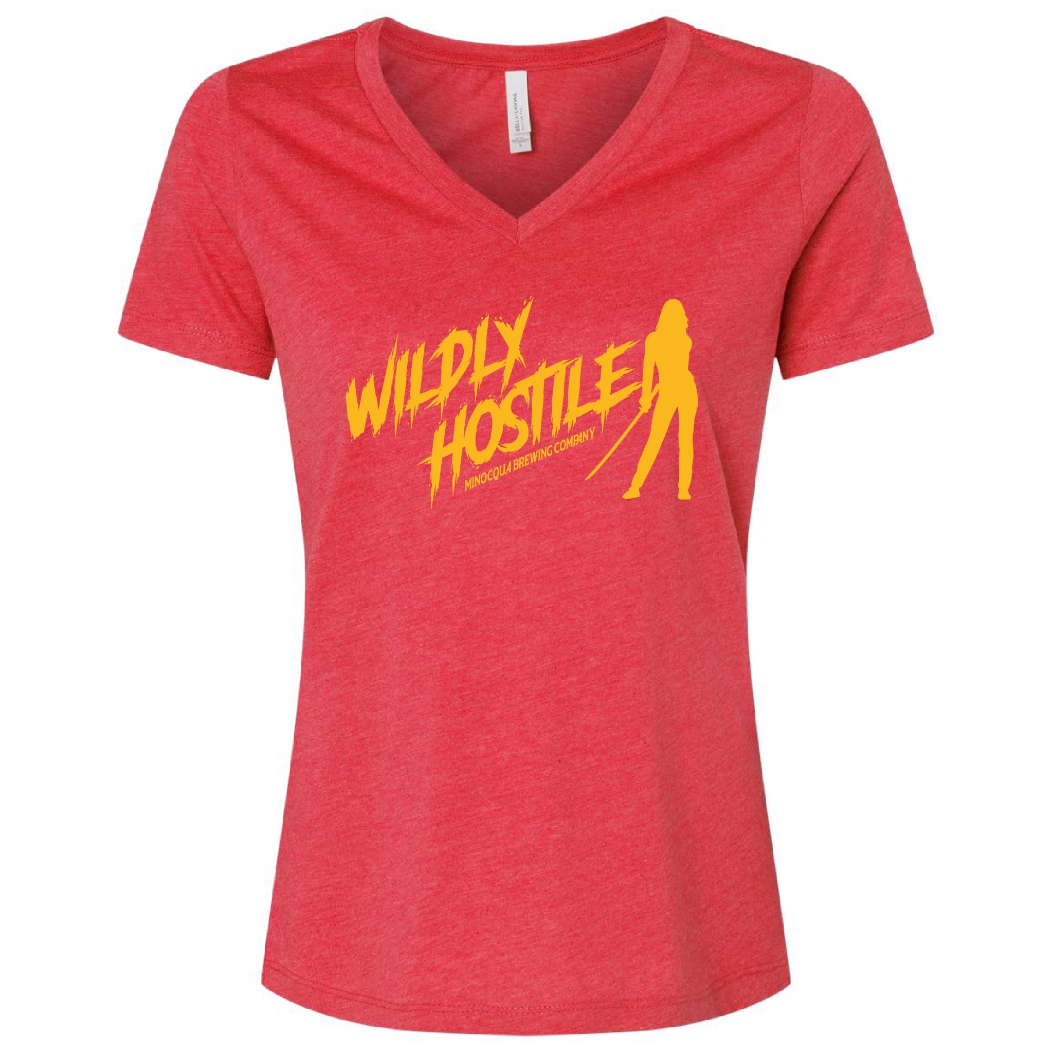 Wildly Hostile V-Neck Shirt
