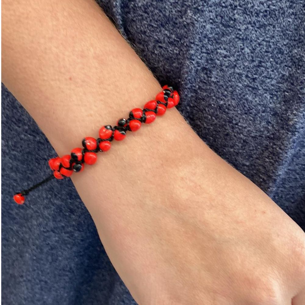 Huayruro Seed Bracelet