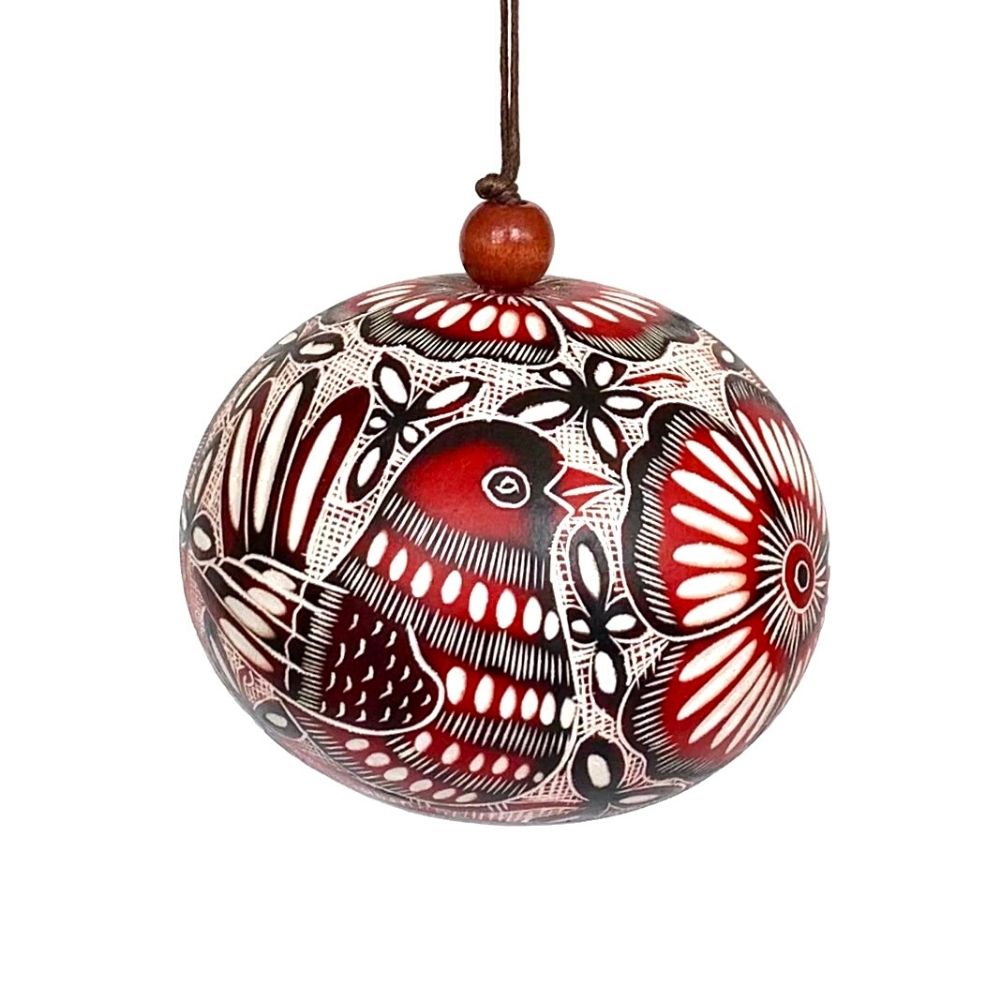 Gourd Ornament - Birds