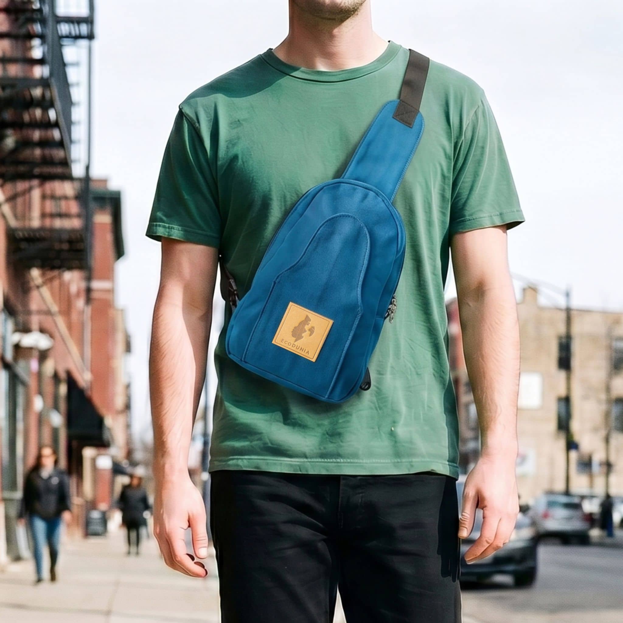 Small Canvas Crossbody Sling Bag | Buru