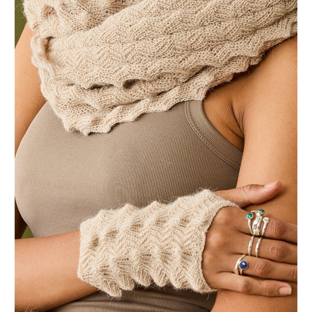 Andean Crochet Alpaca Gloves