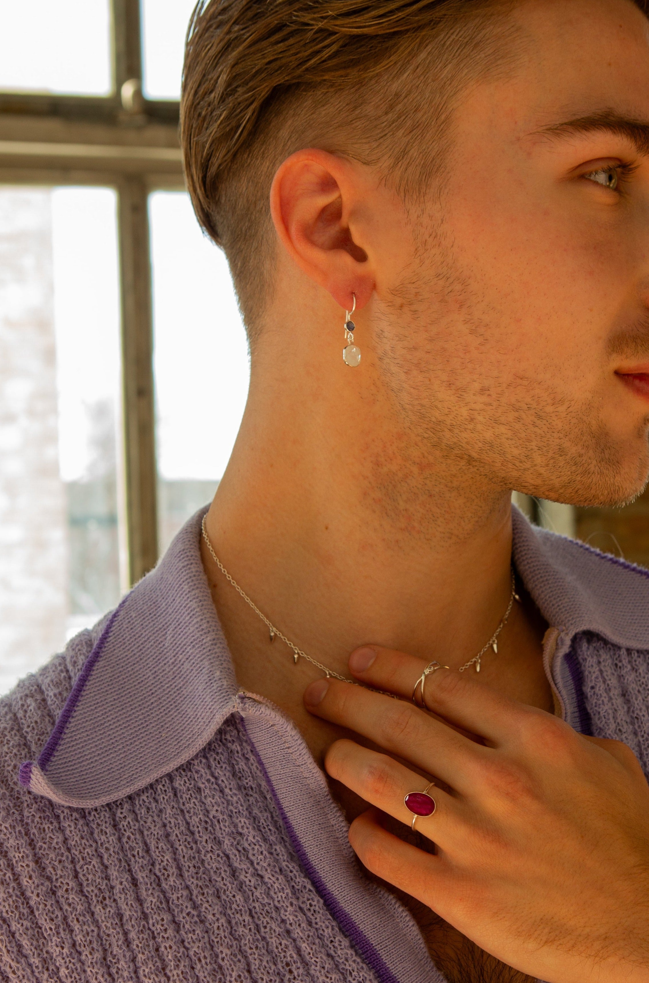 Orbit Sterling Silver Ring