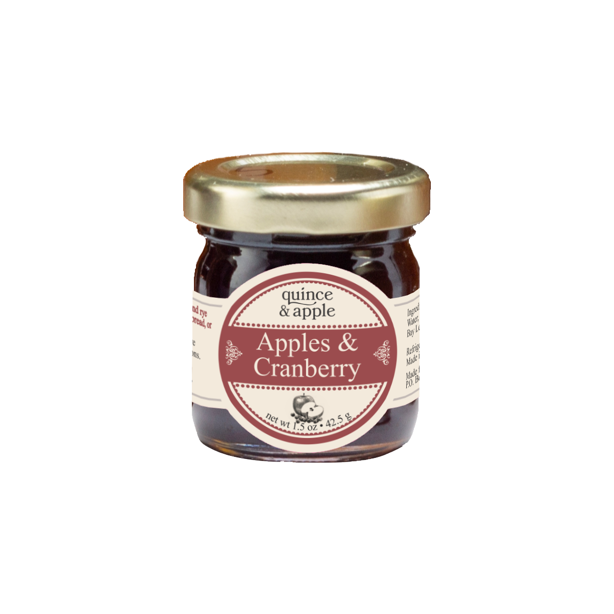 Apples and Cranberry Conserve