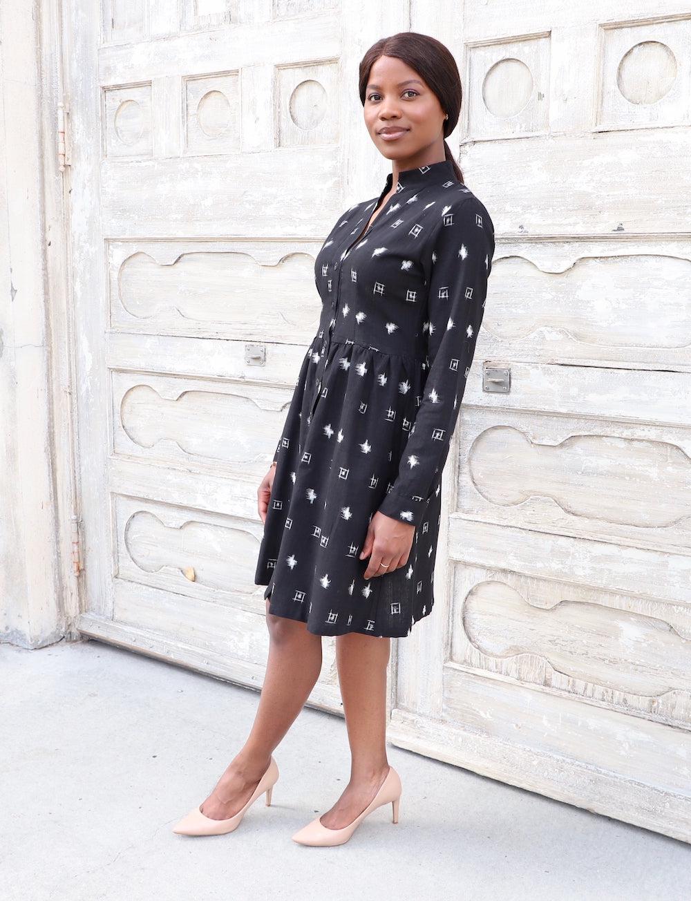 Artemis Button Dress - FINAL SALE