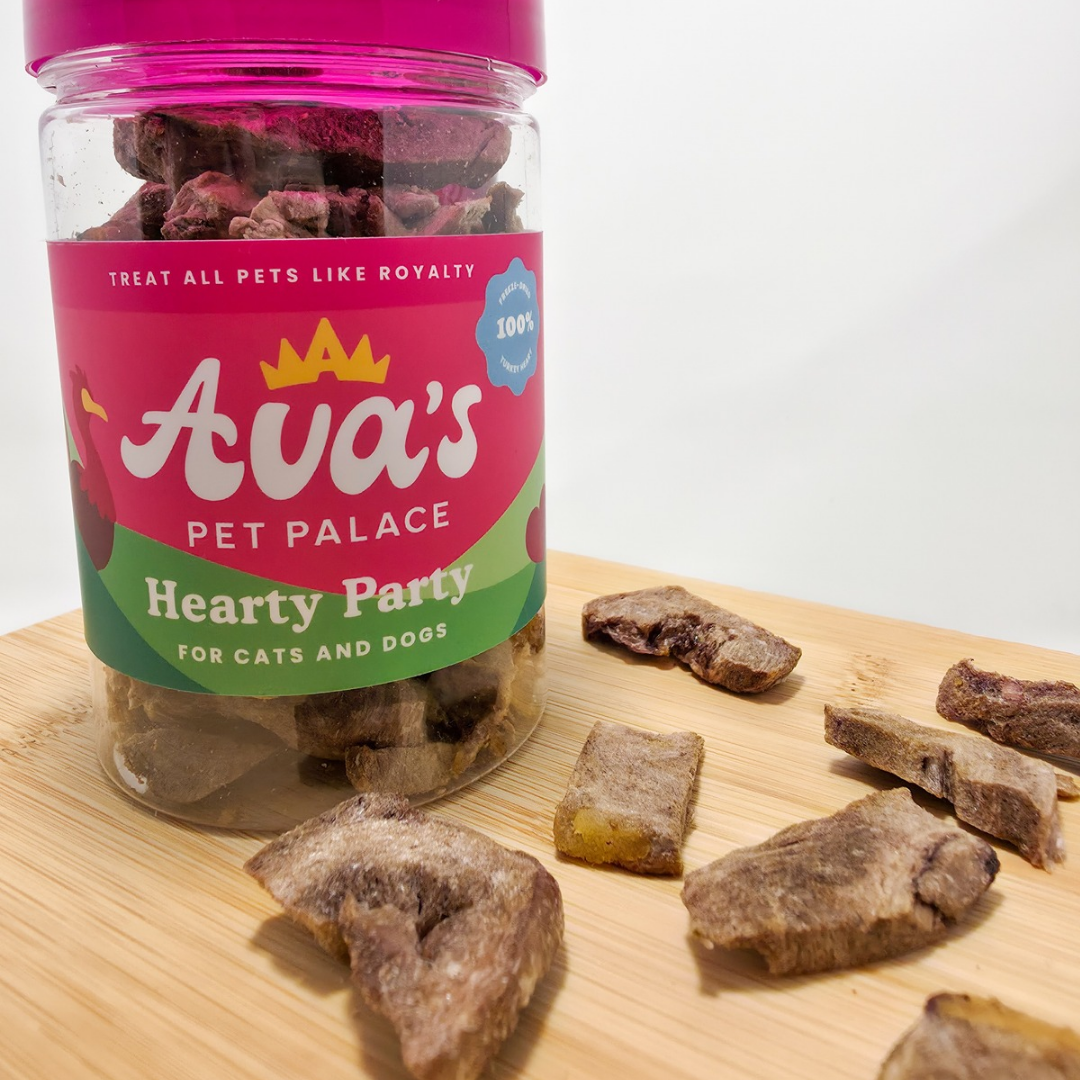 Freeze Dried Turkey Hearts