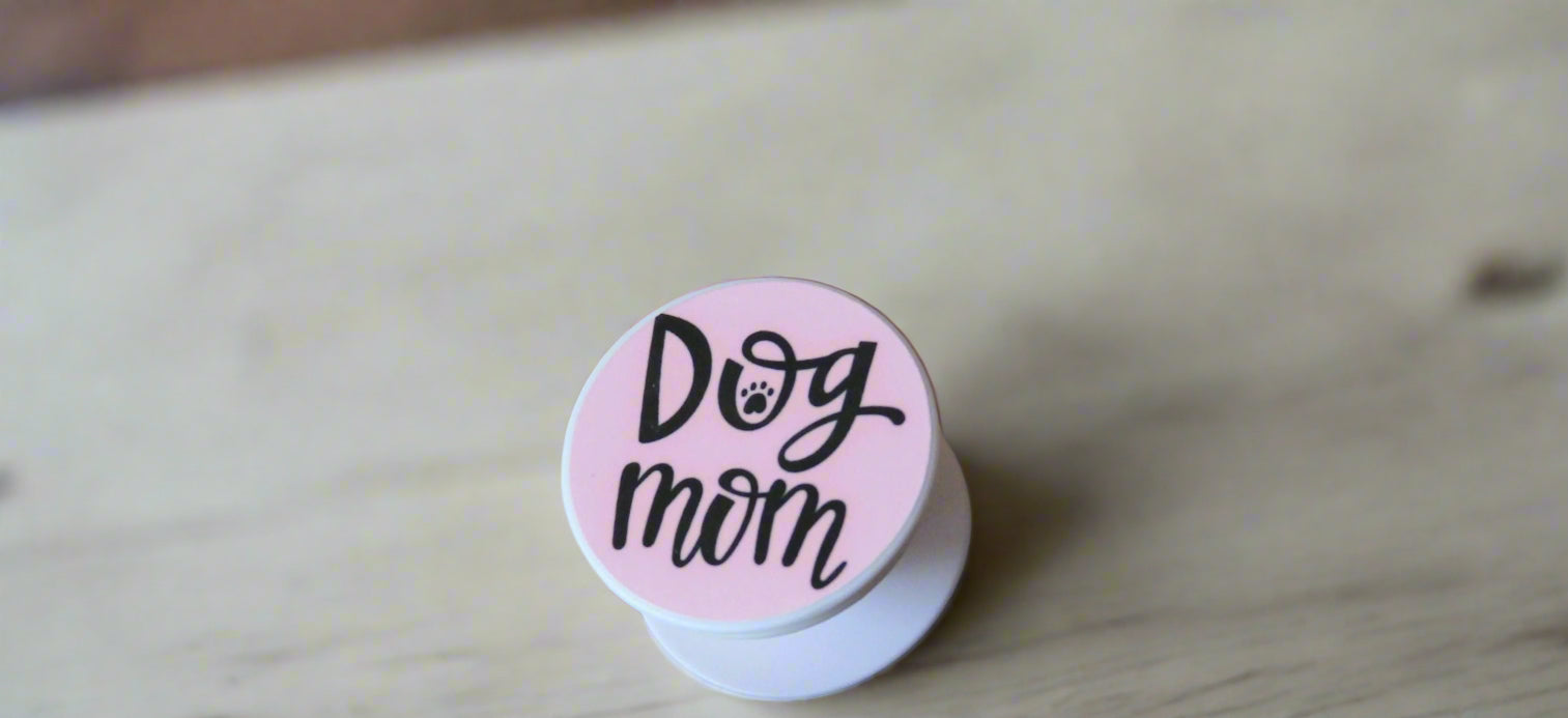 Phone grip: pop up/stand