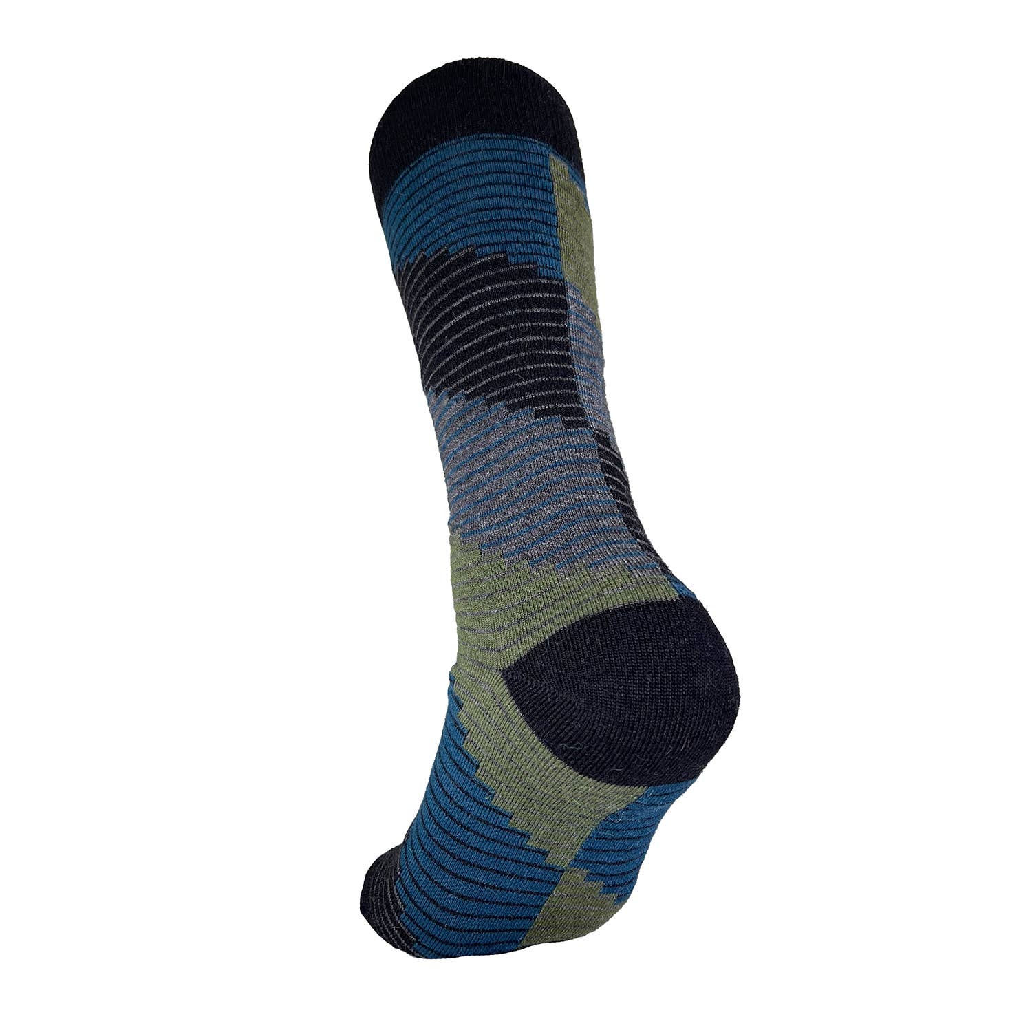 Alpaca Socks - Tetris - Everglade