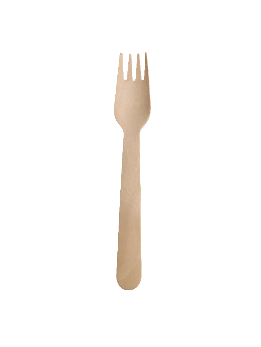 100 PC Bamboo Forks