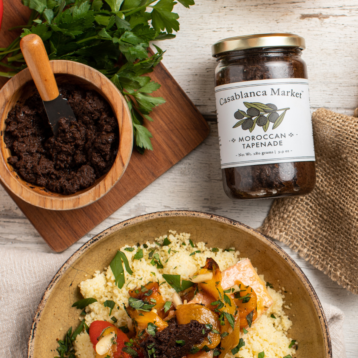 Casablanca Market Black Olive Tapenade Spread